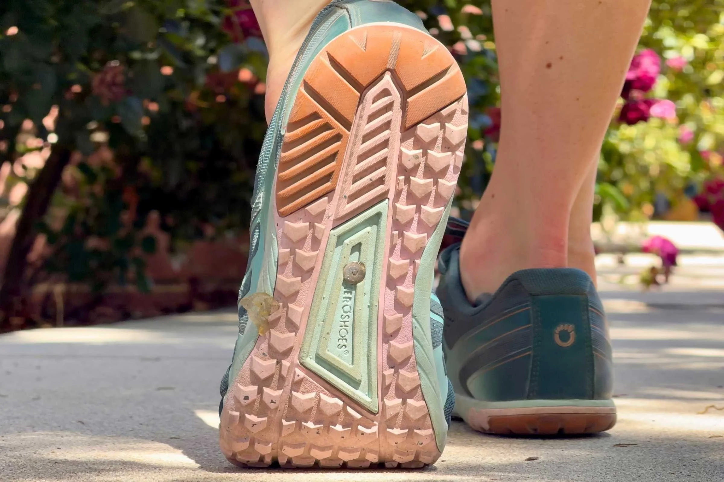 Tack stuck in the outsole of the Xero HFS II