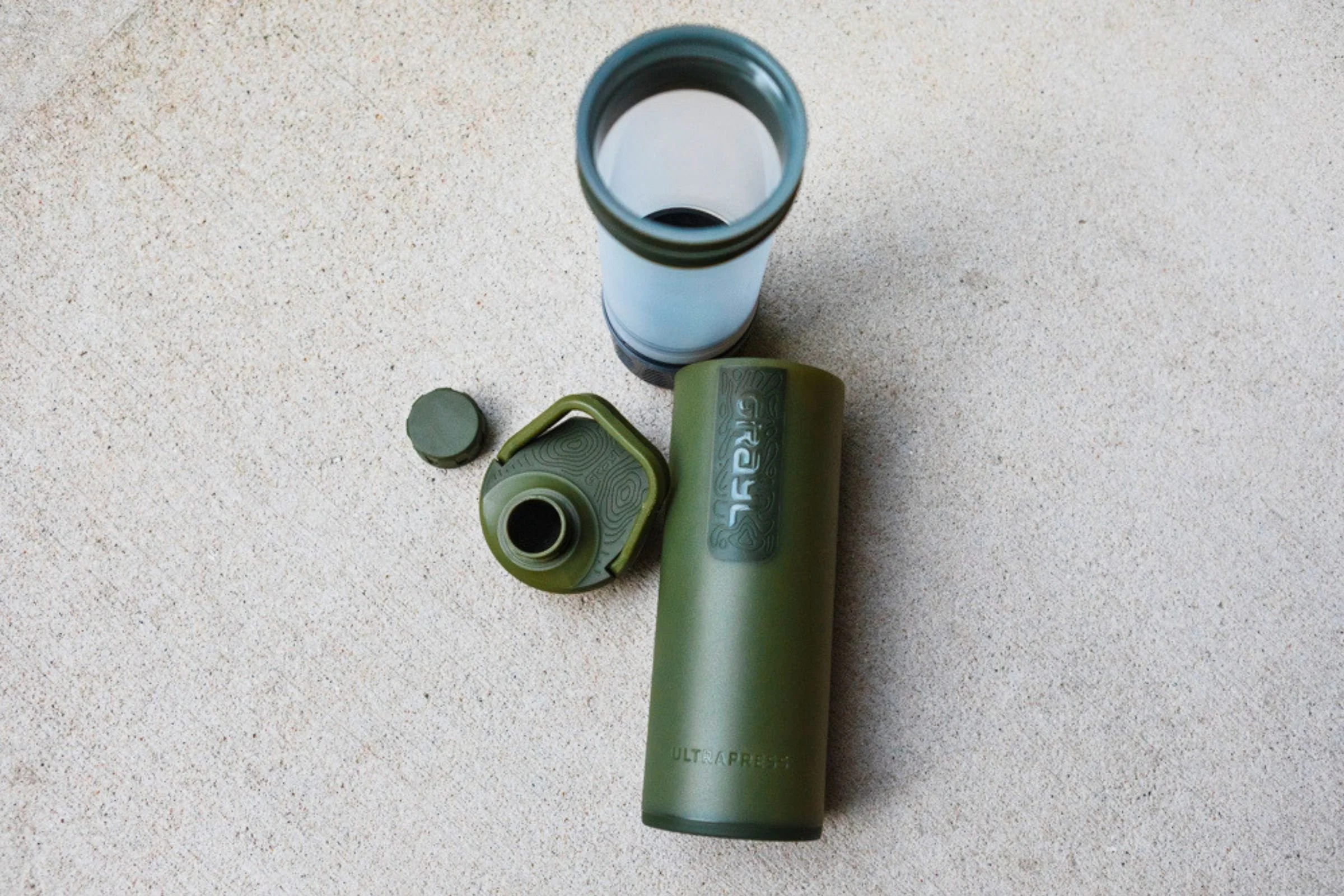 Grayl UltraPress Filter and Purifier Bottle Mouth opening