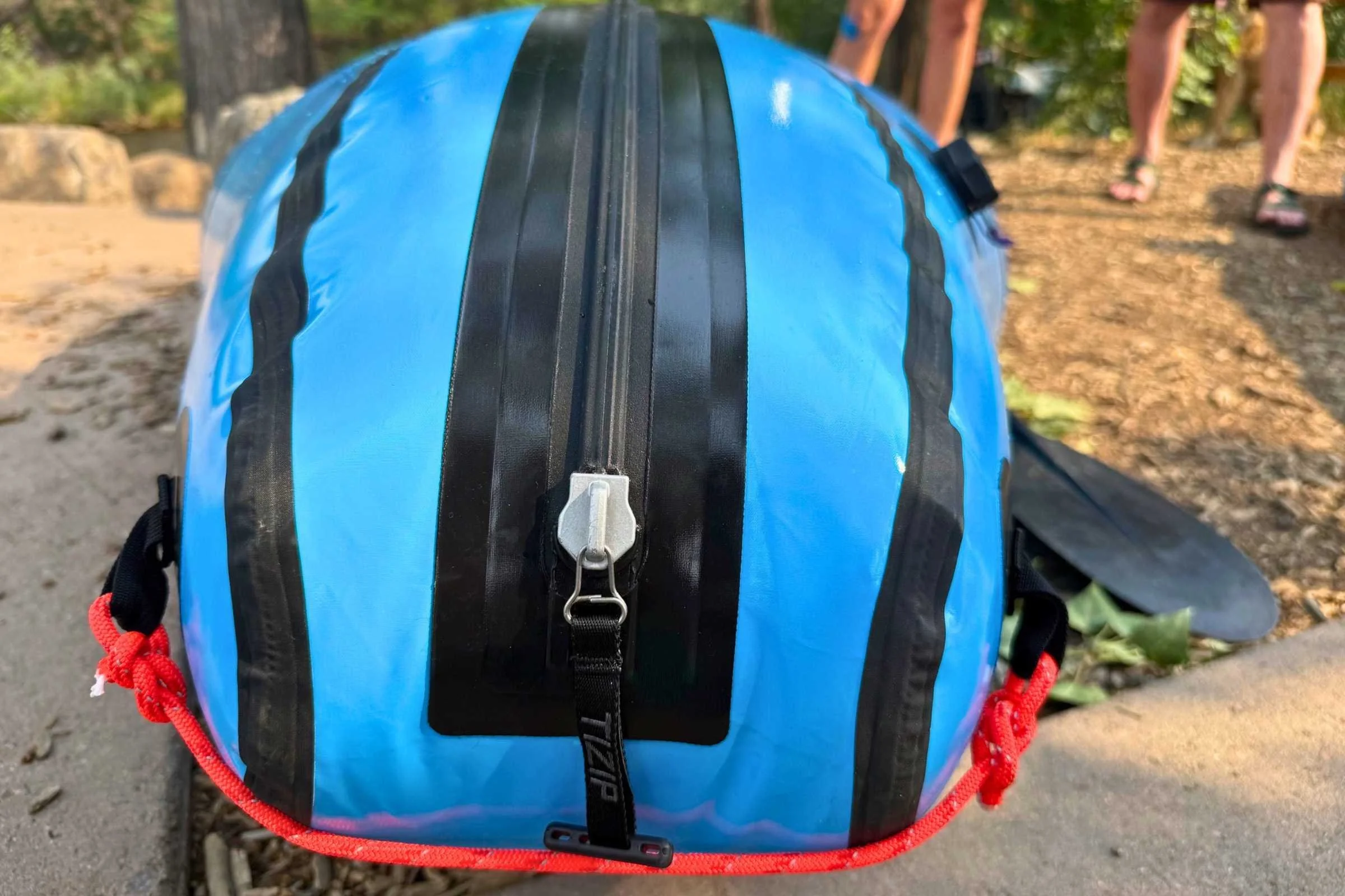 Close-up of the TiZip on the Mage. Courtesy Becca Downs