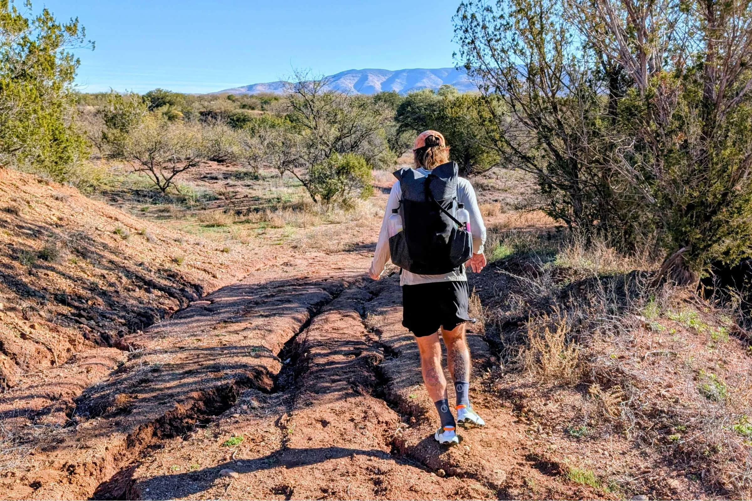 Testing the V2 with Joey Straps on the Arizona Trail.