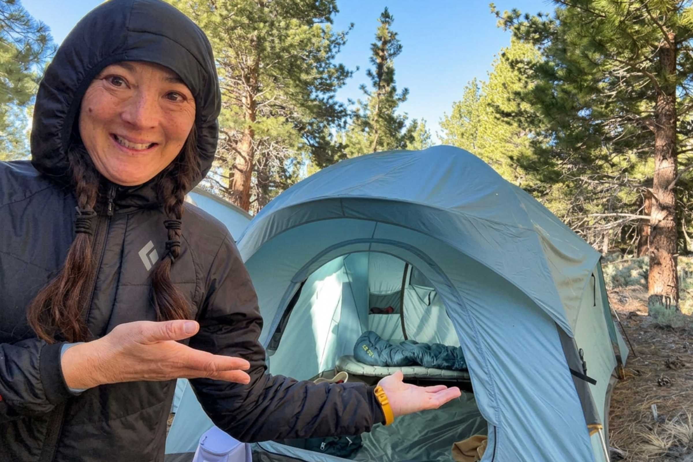 REI Co-op Westward 6 Tent completed pitch