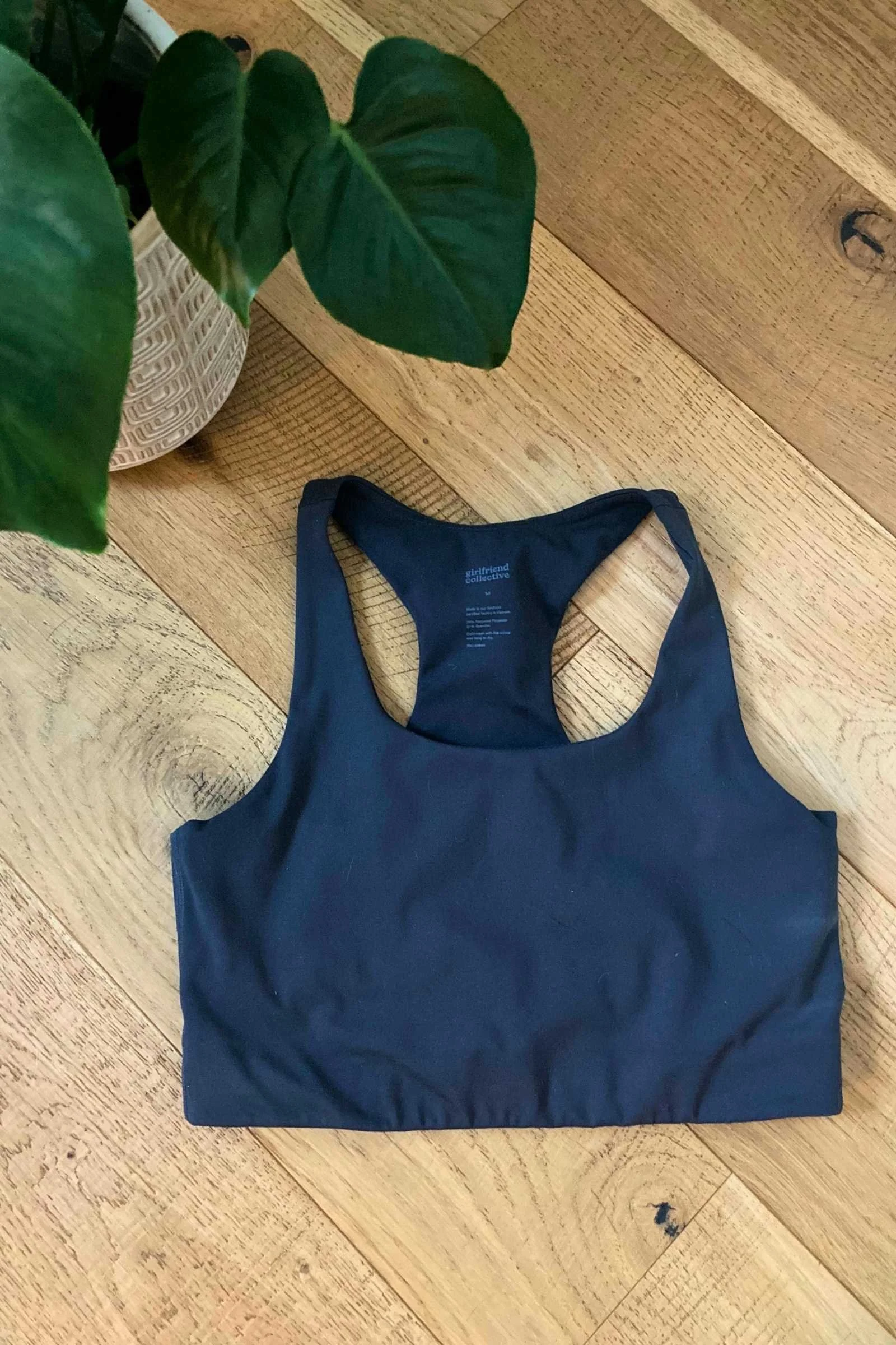 The Girlfriend Collective Paloma sports bra is made of recycled bottles and is designed for everyday and low and medium impact use. We recommend choosing a sports bra based on the activities you are going to do while wearing it.