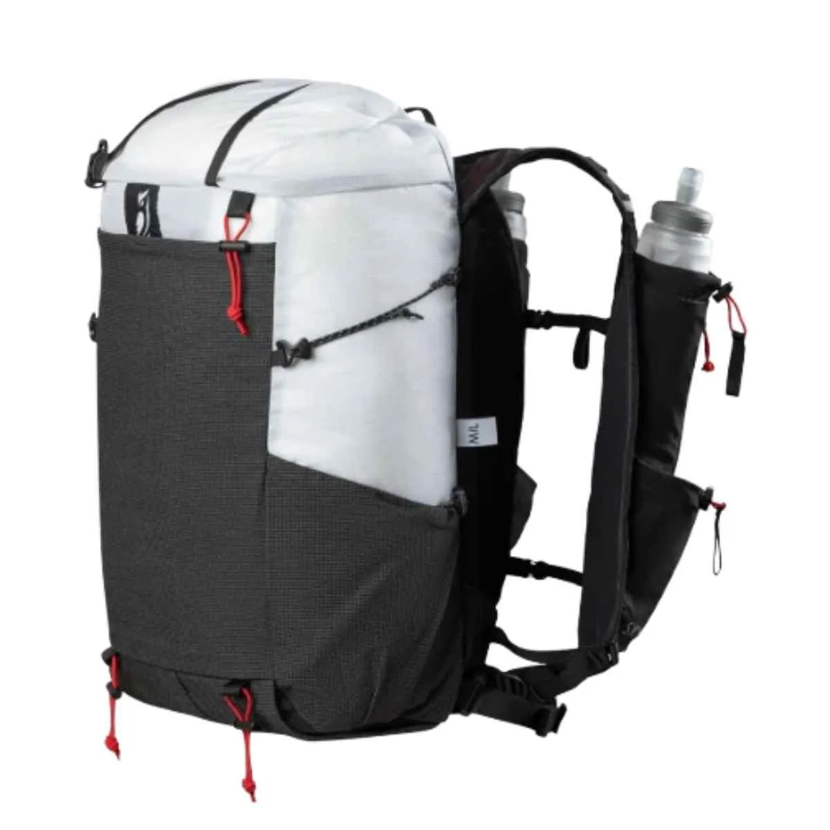 Outdoor Vitals Skyline Fastpack in white with black pockets