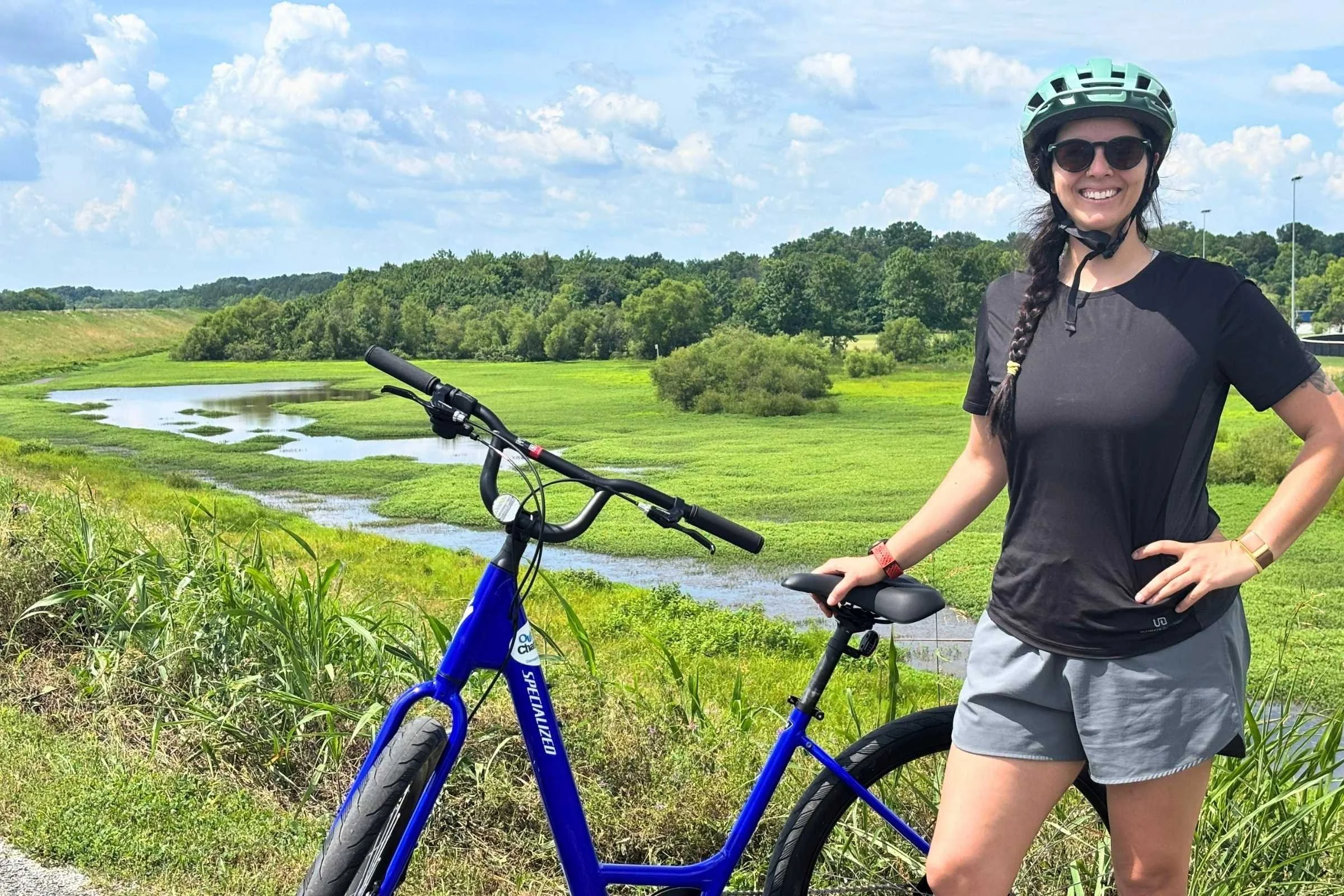 Using the Suunto Race 2 GPS watch while cycling in Tennessee in the summer.