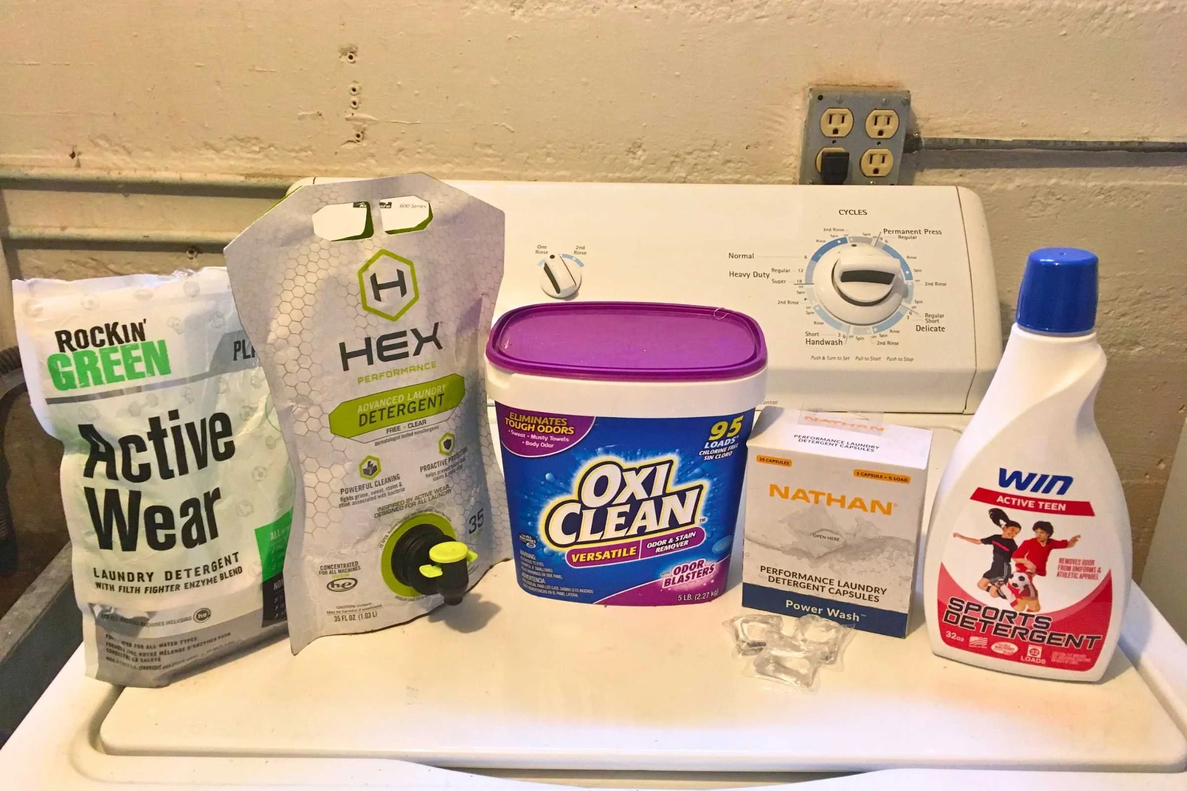 All detergents tested