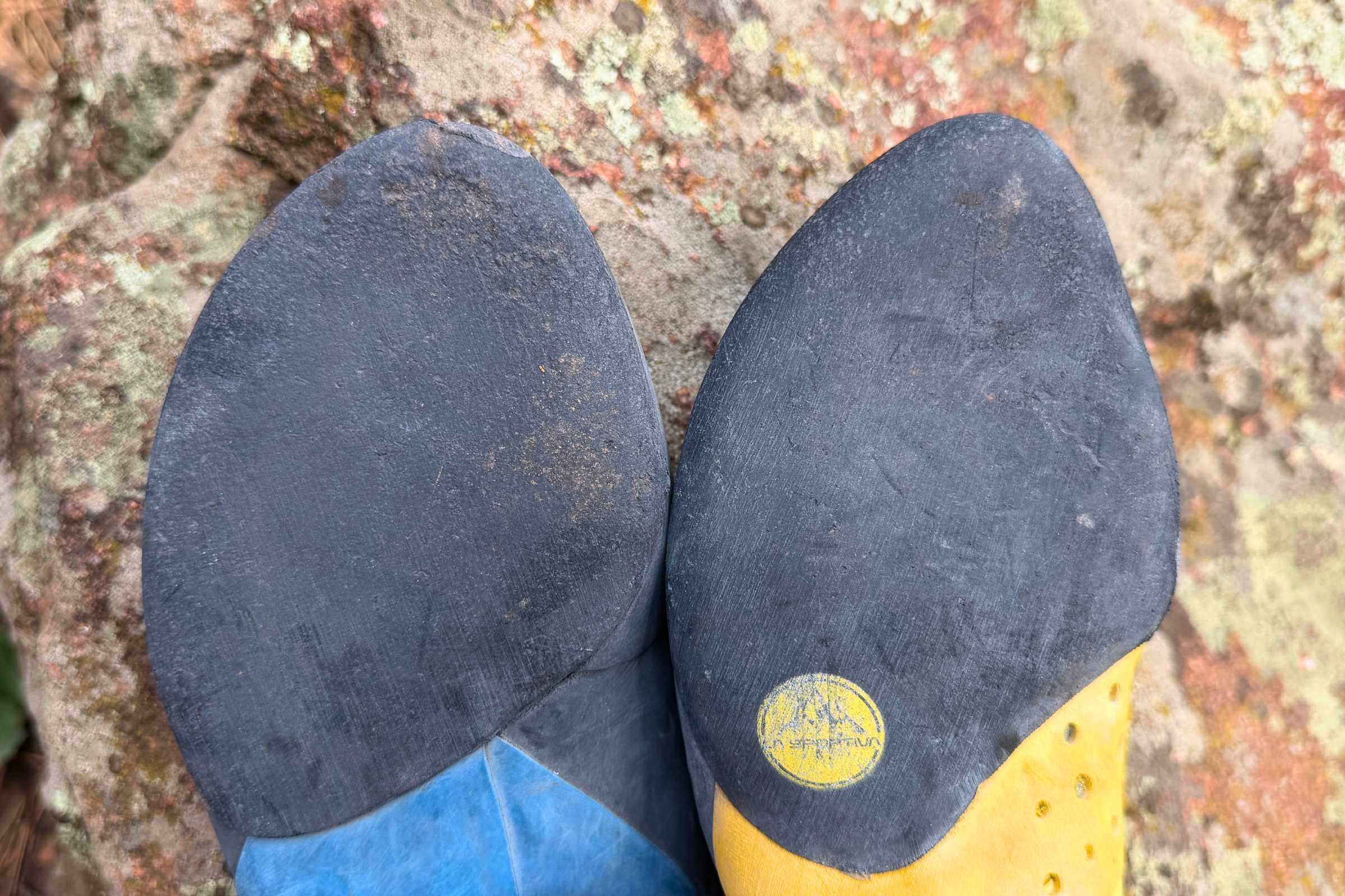 The Solution Comps have a long, skinny toe box.