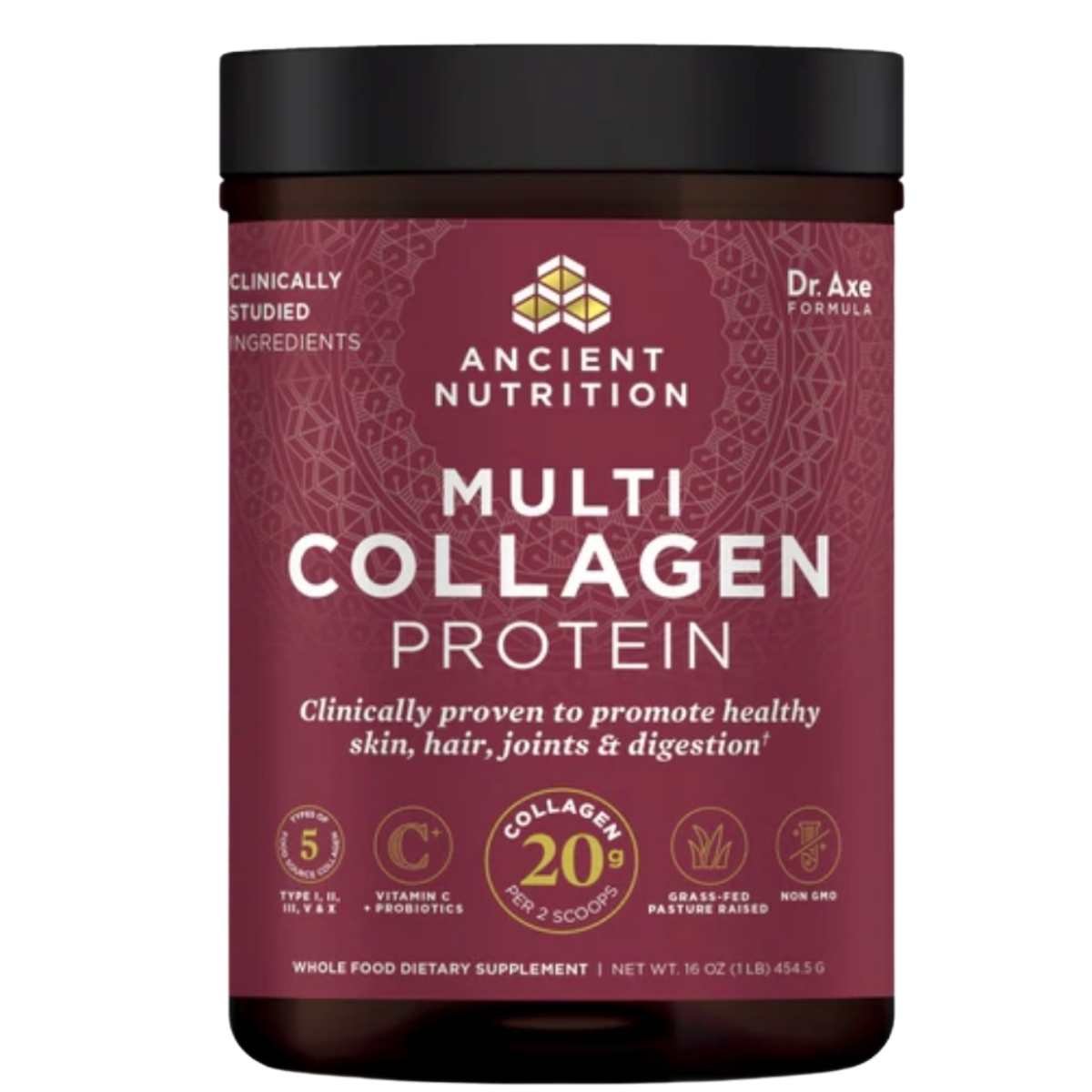 NativePath Collagen Peptides - Hydrolyzed Type 1 & 3 Collagen. Keto & Paleo  Grass-Fed Protein Powder for Hair, Skin, Nails, Bones, Joints, Digestion