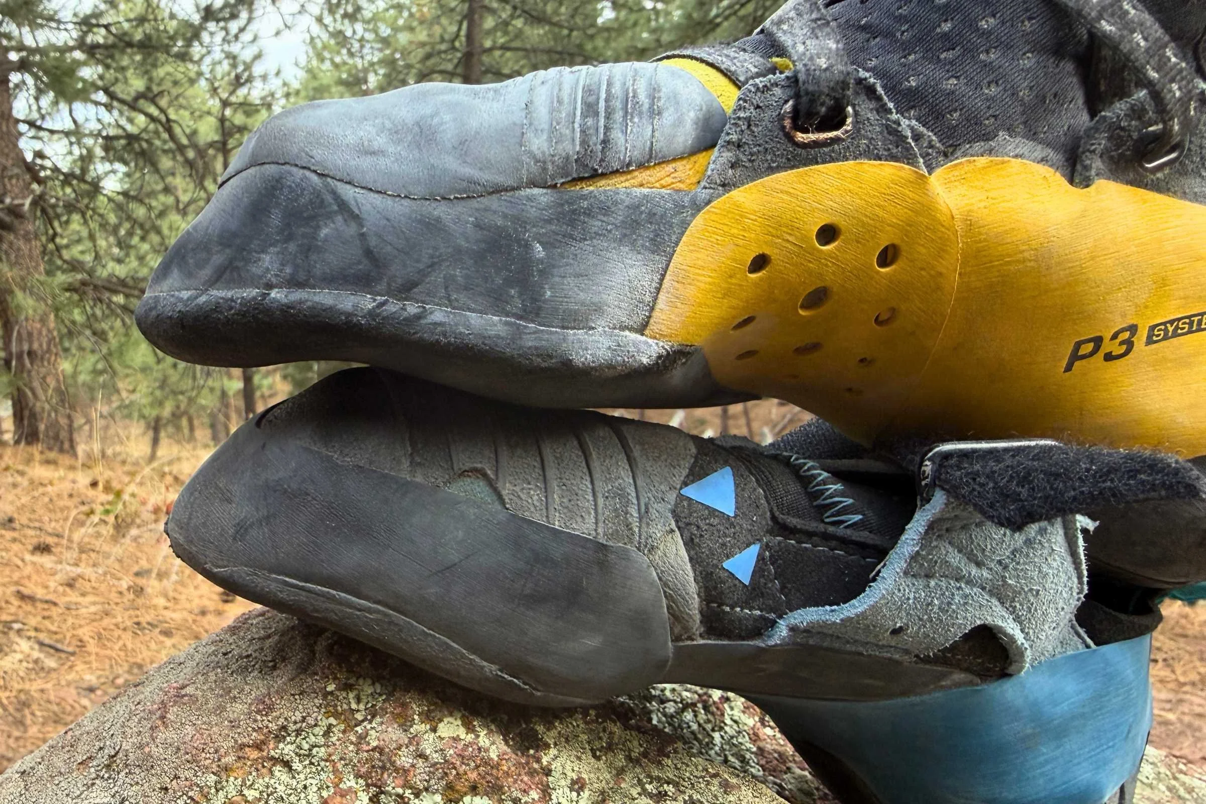 The toe of the Solution Comps help them stand out.