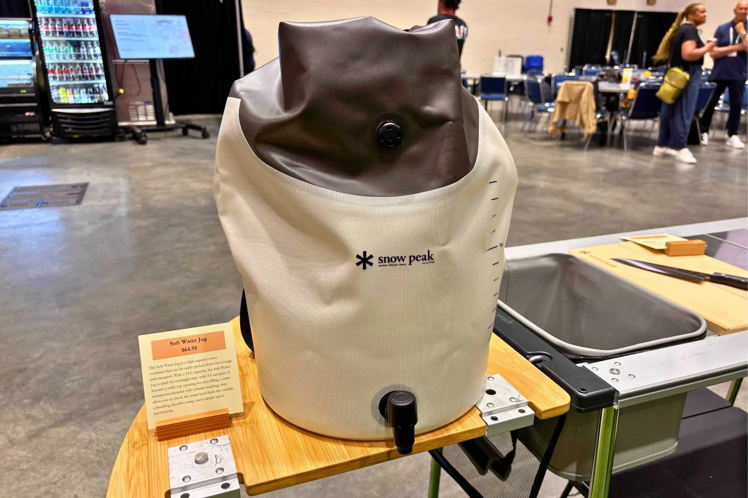 Snow Peak Soft Water Bag — New Gear We Saw at Switchback