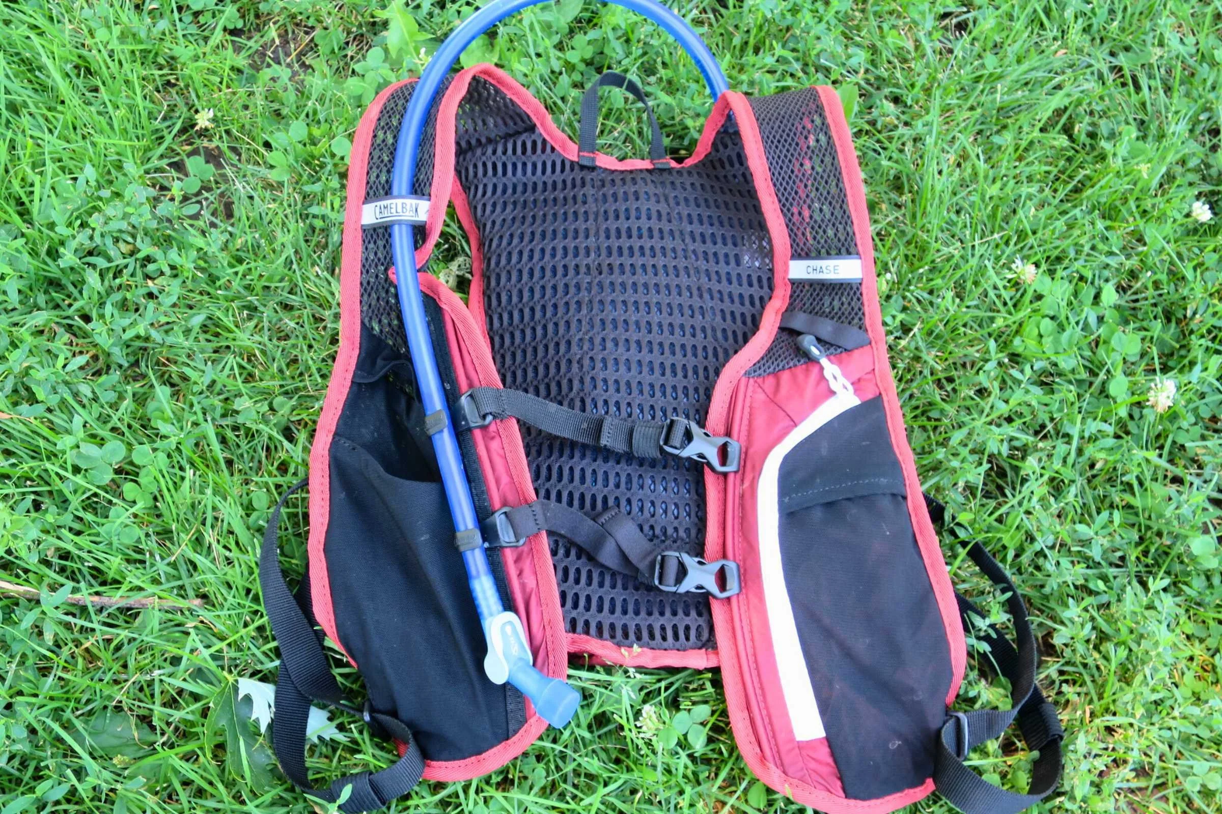 The CamelBak Chase vest is highly breathable and well-organized.