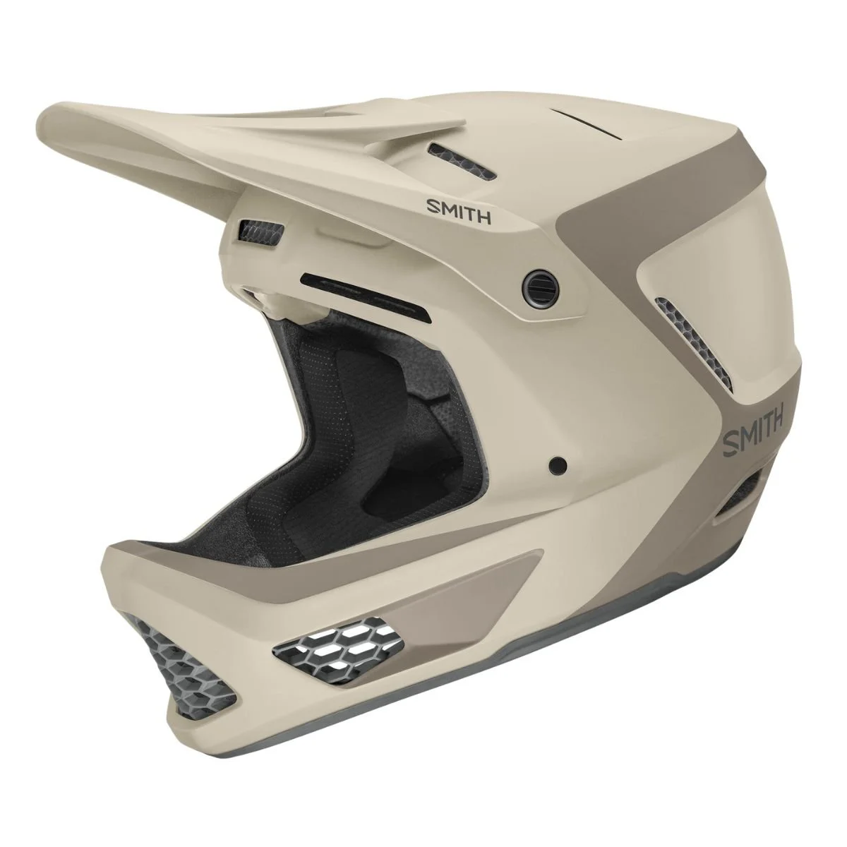 The Smith Hardline Mips helmet in light taupe colorway.