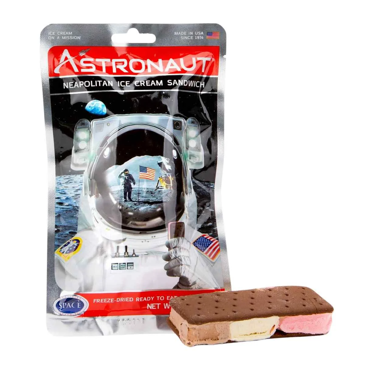 Backpacker's Pantry Astronaut Neapolitan Ice Cream Sandwich