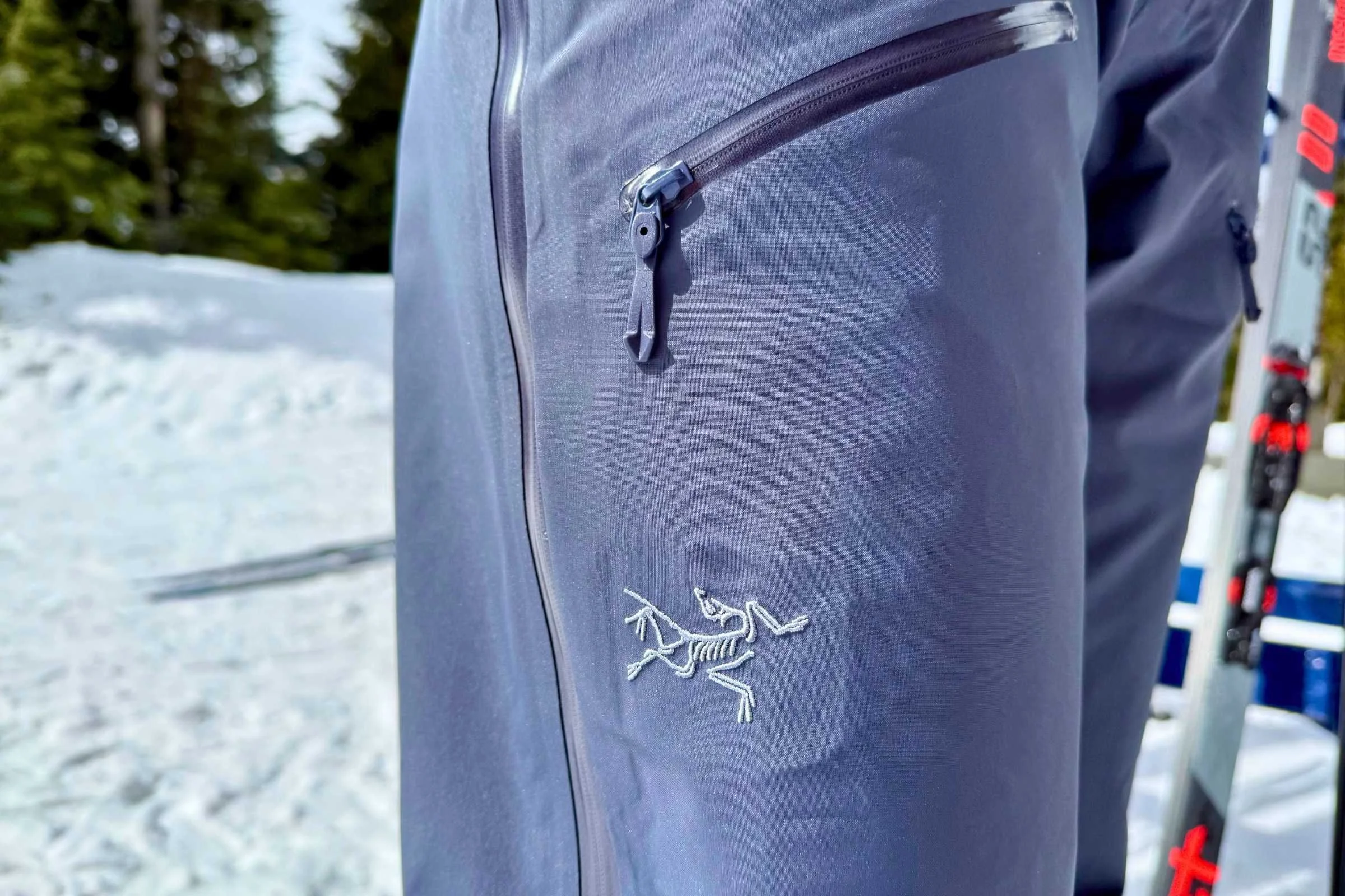 The Beta SV pants use Arc’teryx’s burliest GORE-TEX construction for serious winter weather protection.