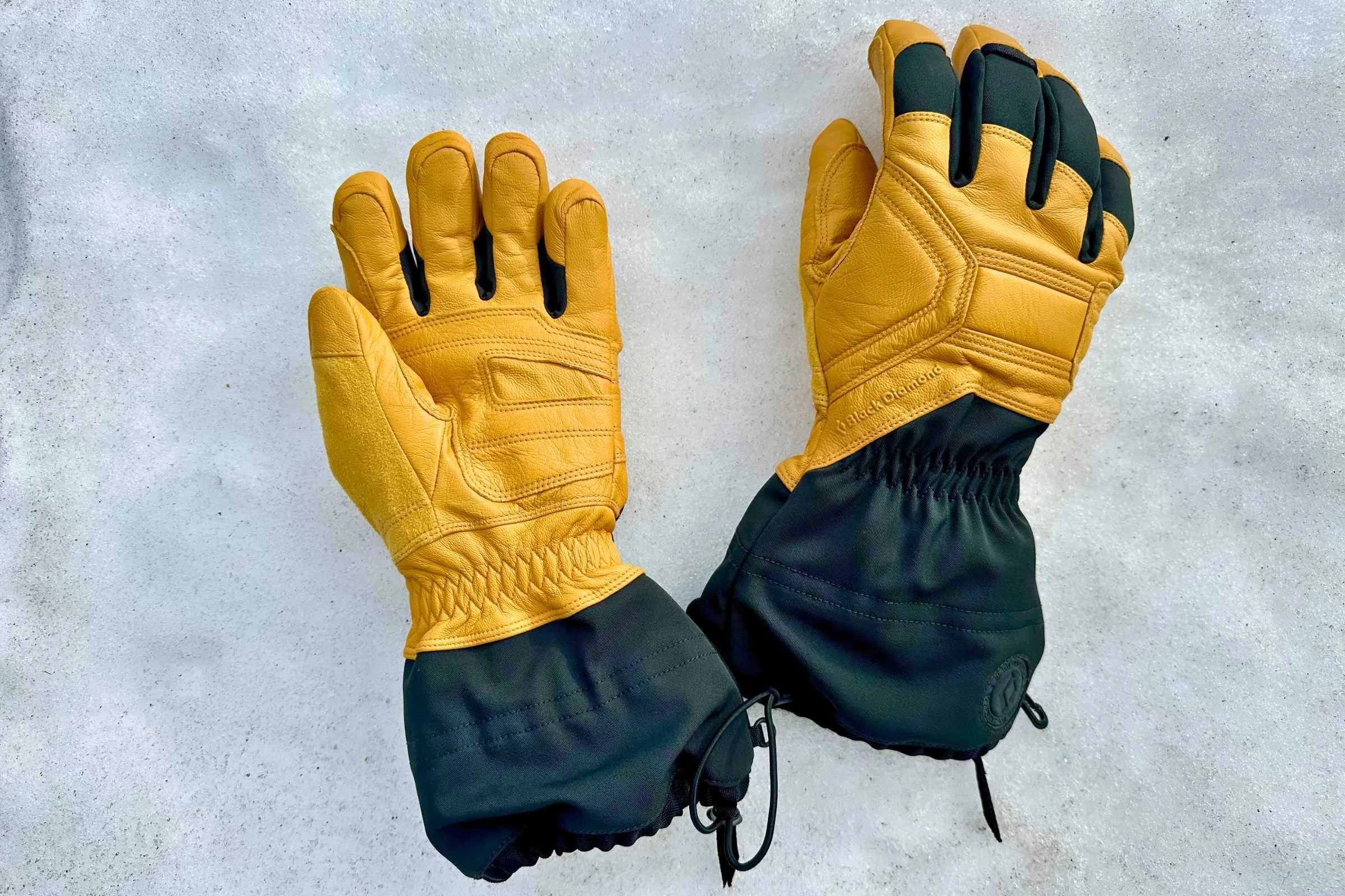 The Black Diamond Guide Gloves are a frequent pick for warm mountaineering gloves. Photo courtesy Sara Kruglinski.