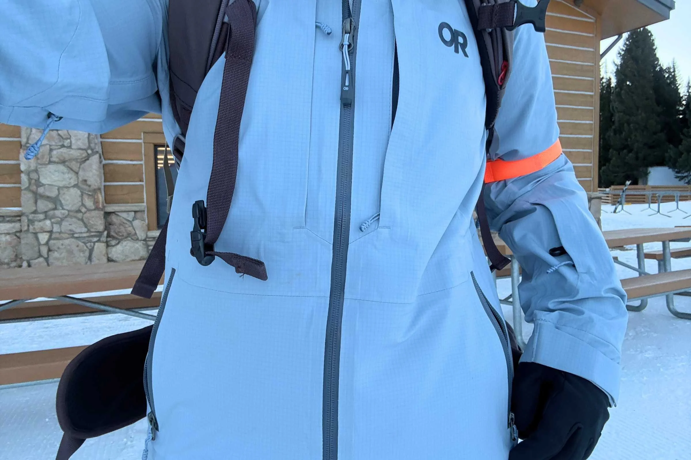 The OR Carbide jacket is waterproof, windproof, and has plenty of features.