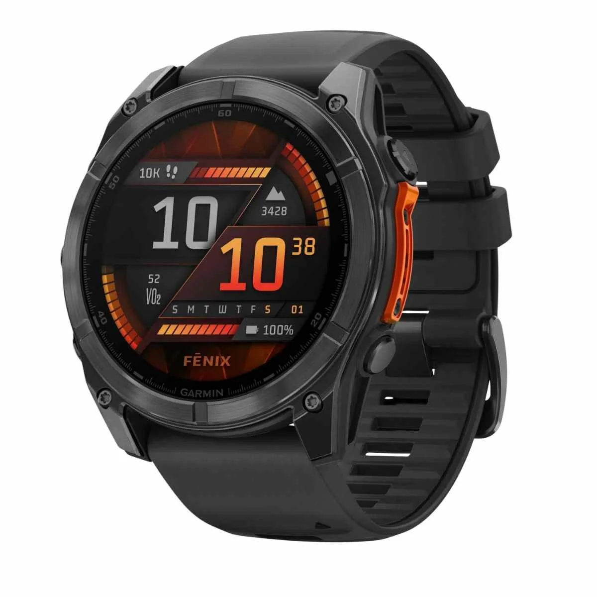 Garmin fenix 8 in black