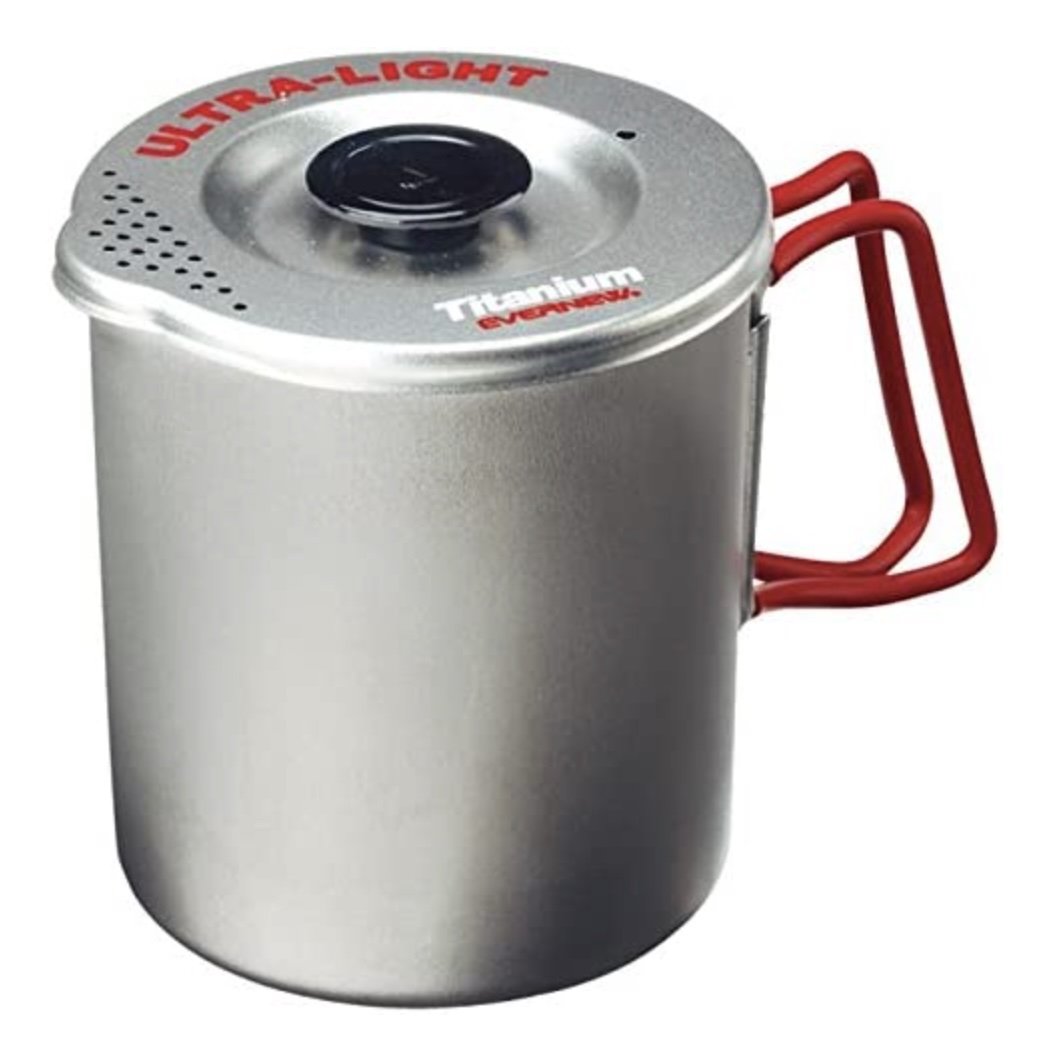 Cheap Lixada 750ml/900ml/1100ml Lightweight Titanium Pot with