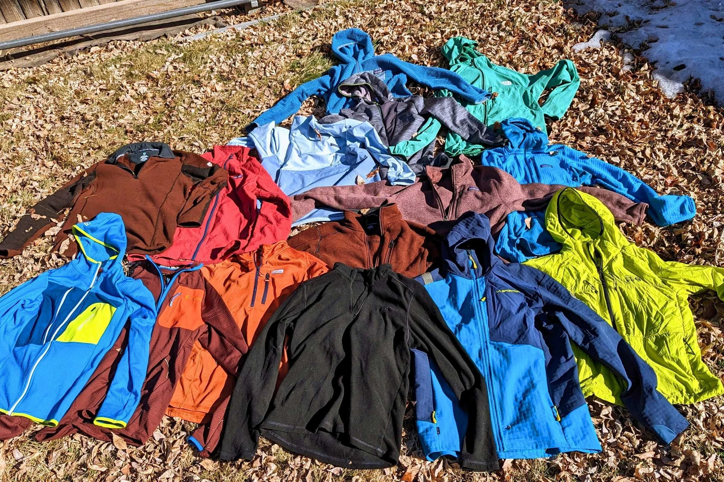 Fleece jacket comparison