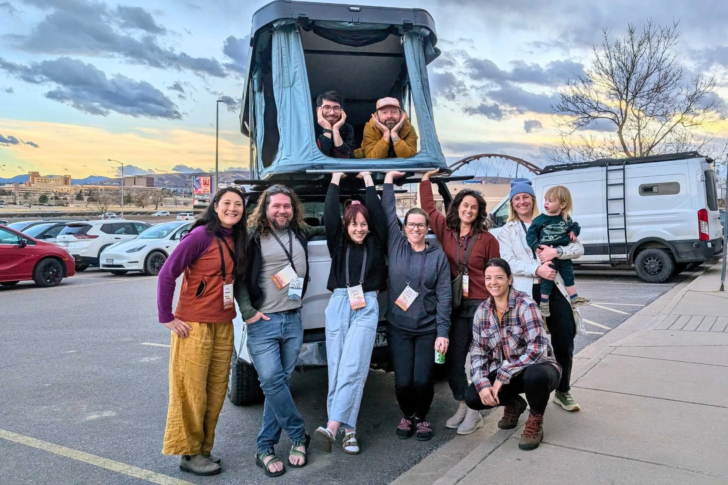 The Treeline team at OMA Winter 2026