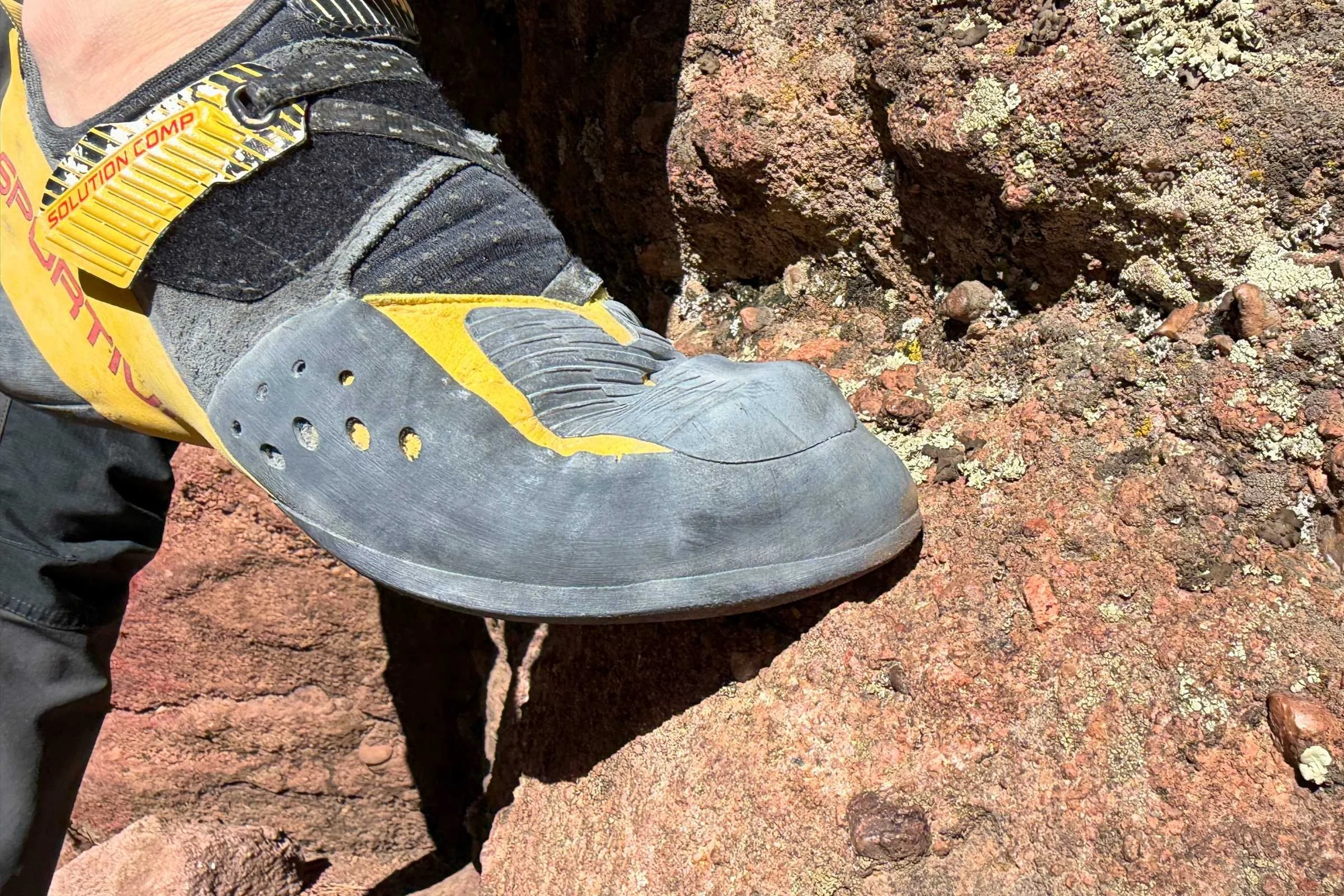These versatile shoes are great for all sorts of climbing, but excel when bouldering.