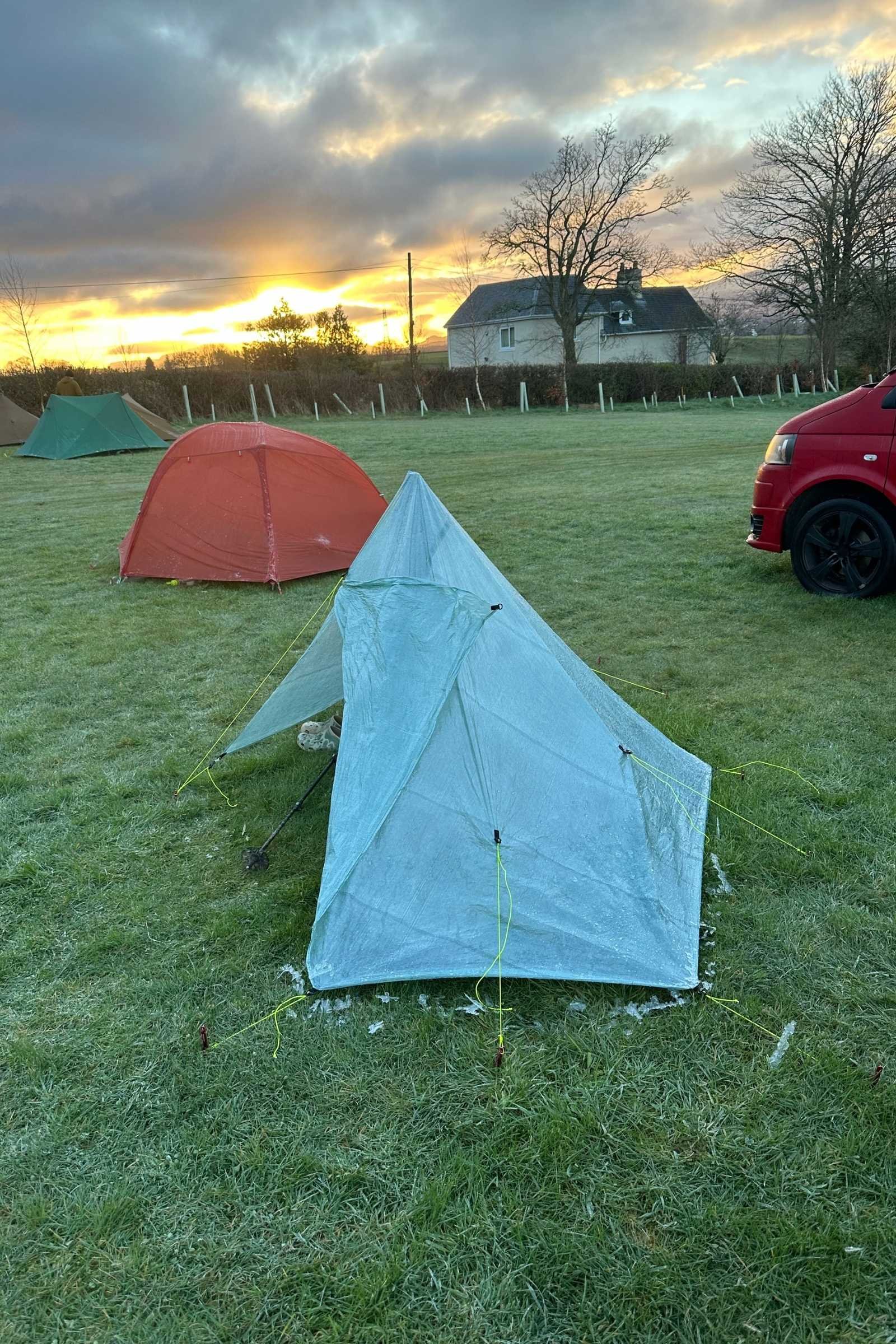 West Highland Way WTG Day 1 Drymen camping