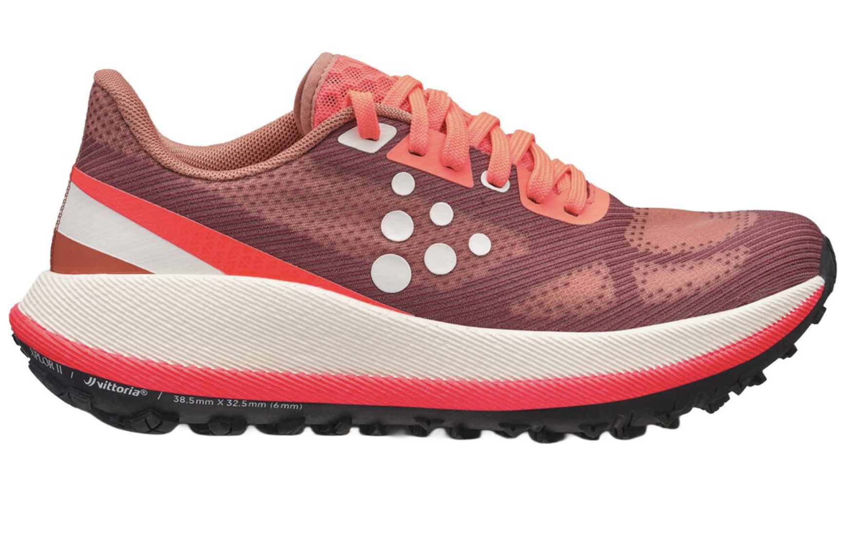 craft color 2 gravel shoes in red