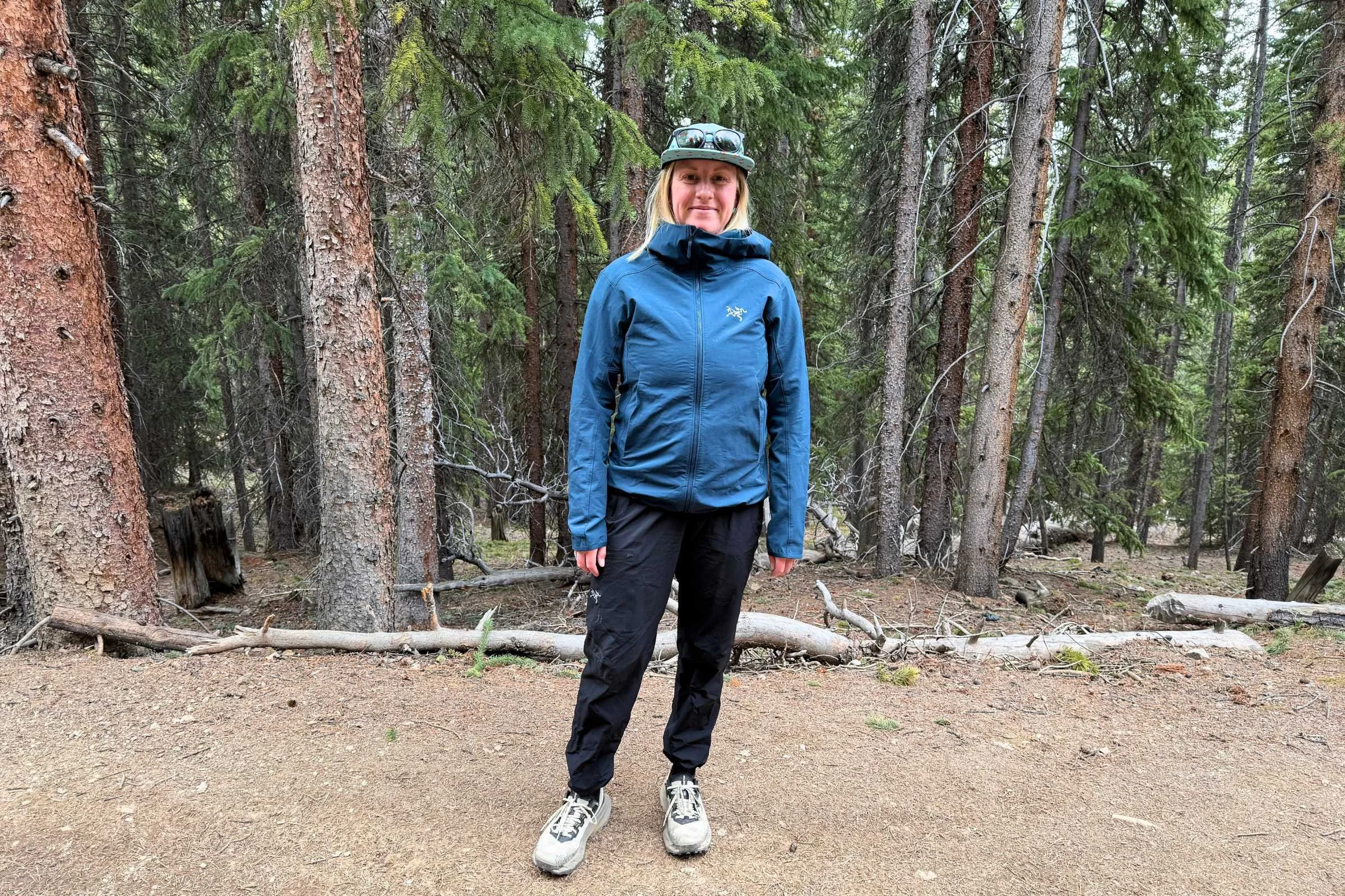 We found both the men’s and women’s models of the Gamma Hoody to fit true to size. Photo by Jon Stockwell.