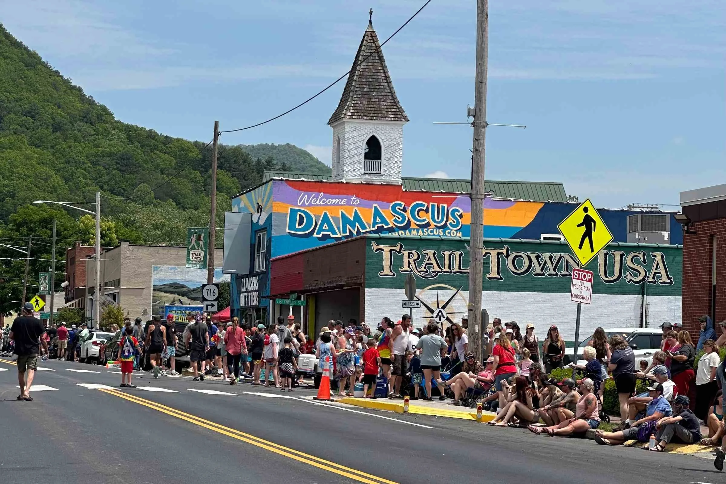 Appalachian Trail days parade and mural in 2026.