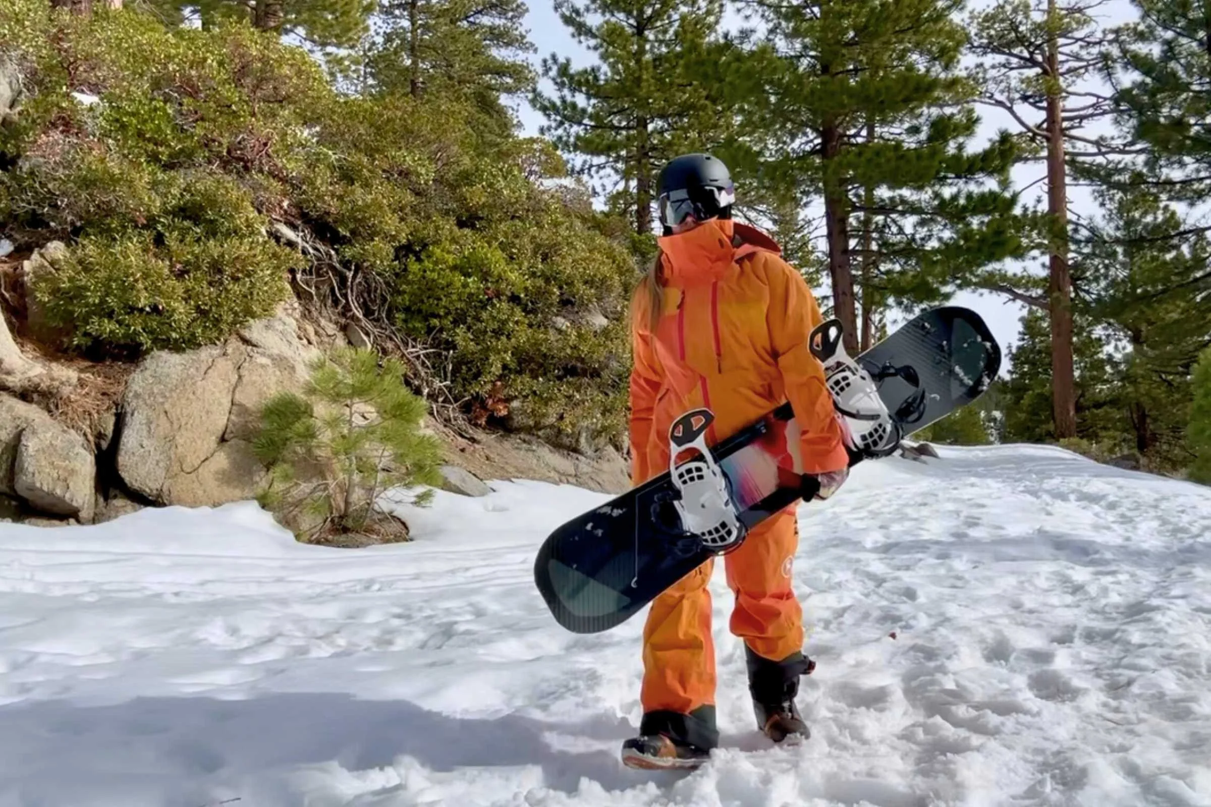 You want gloves and mittens that are comfortable to wear while you carry your board. Photo courtesy Sara Kruglinski.