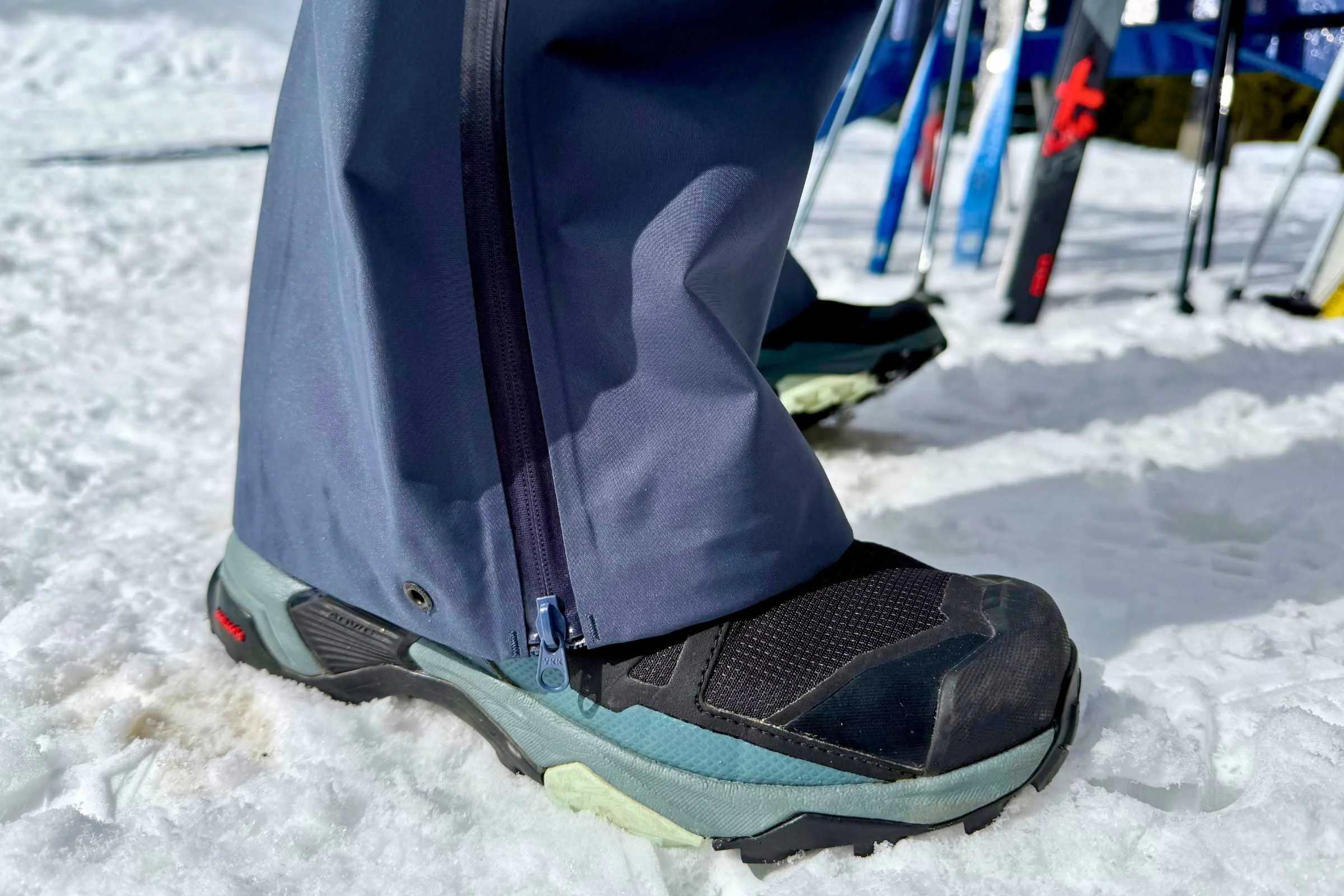 Short, regular, and tall inseam options help dial in the fit around footwear.