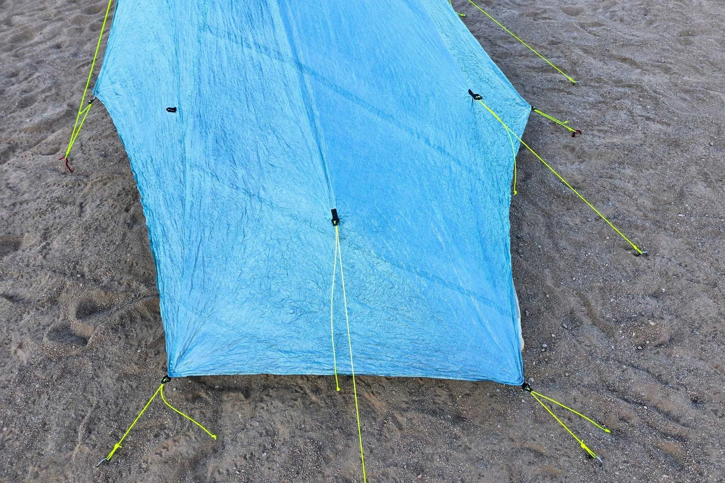 Tent setup for the Zpacks Plex Solo