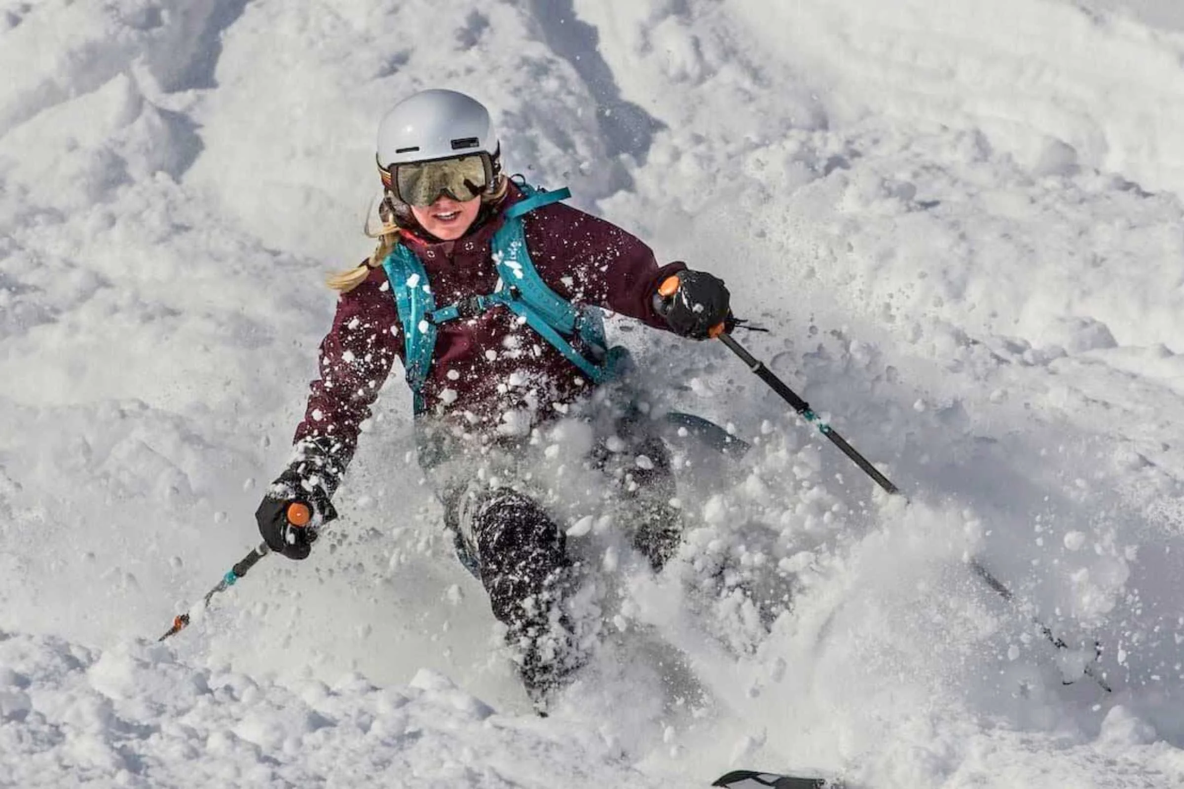 The author getting some well-earned turns in Hakuba, Japan. Photo by Tom Callaghan