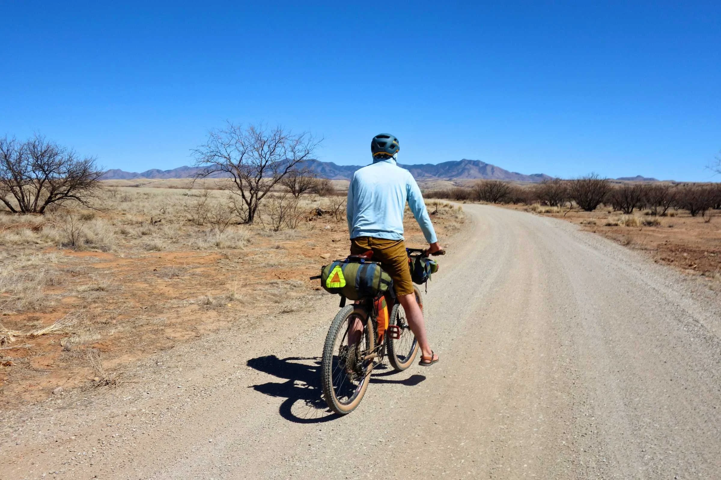 Aerodynamic design is important, but mostly to prevent the back of your legs from hitting the bag with every pedal stroke like this saddle bag.