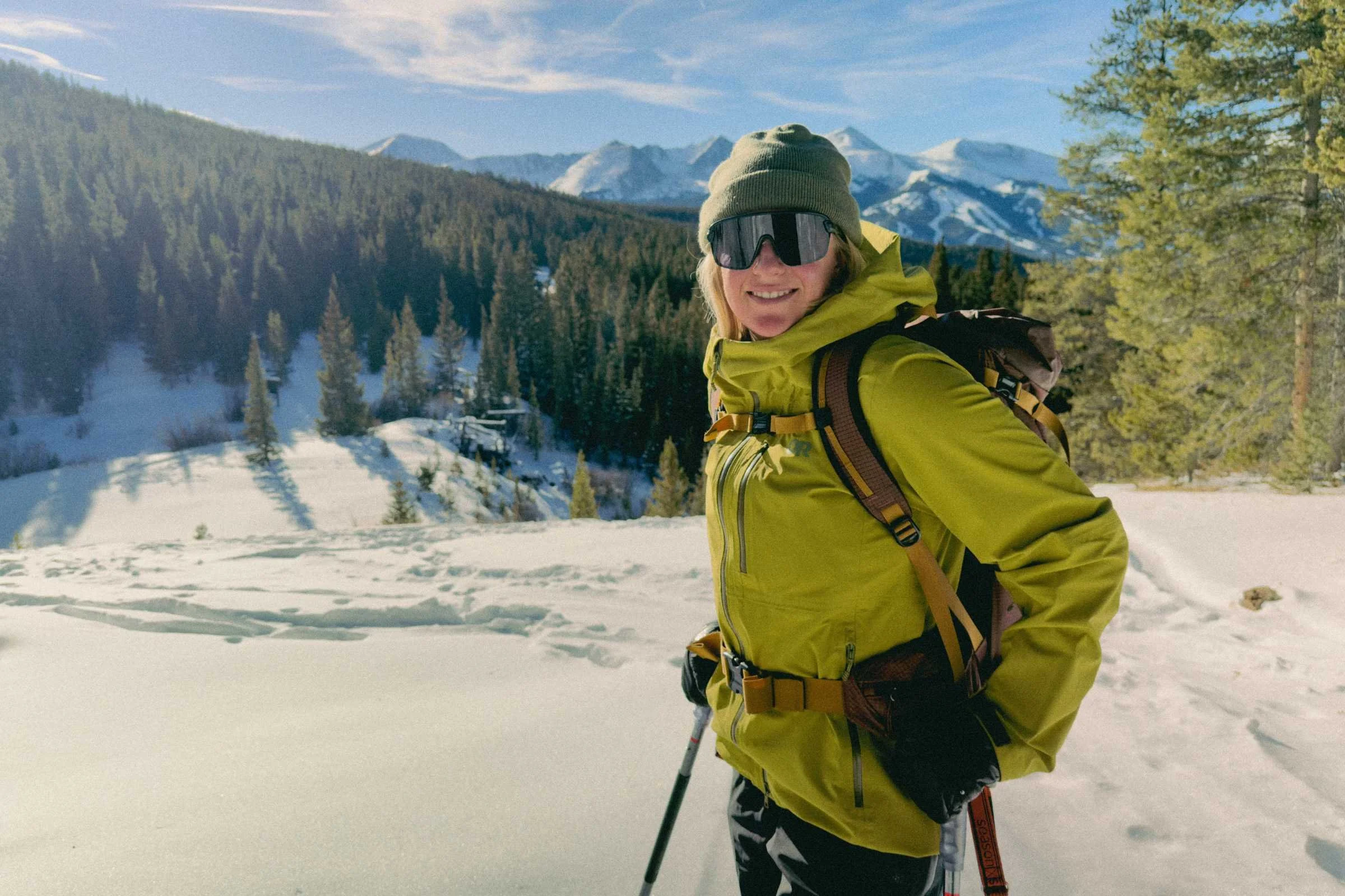 We like the fit and color options in the Cloudchaser—especially this bright and springy women’s option. Photo credit: Jacob Callaghan