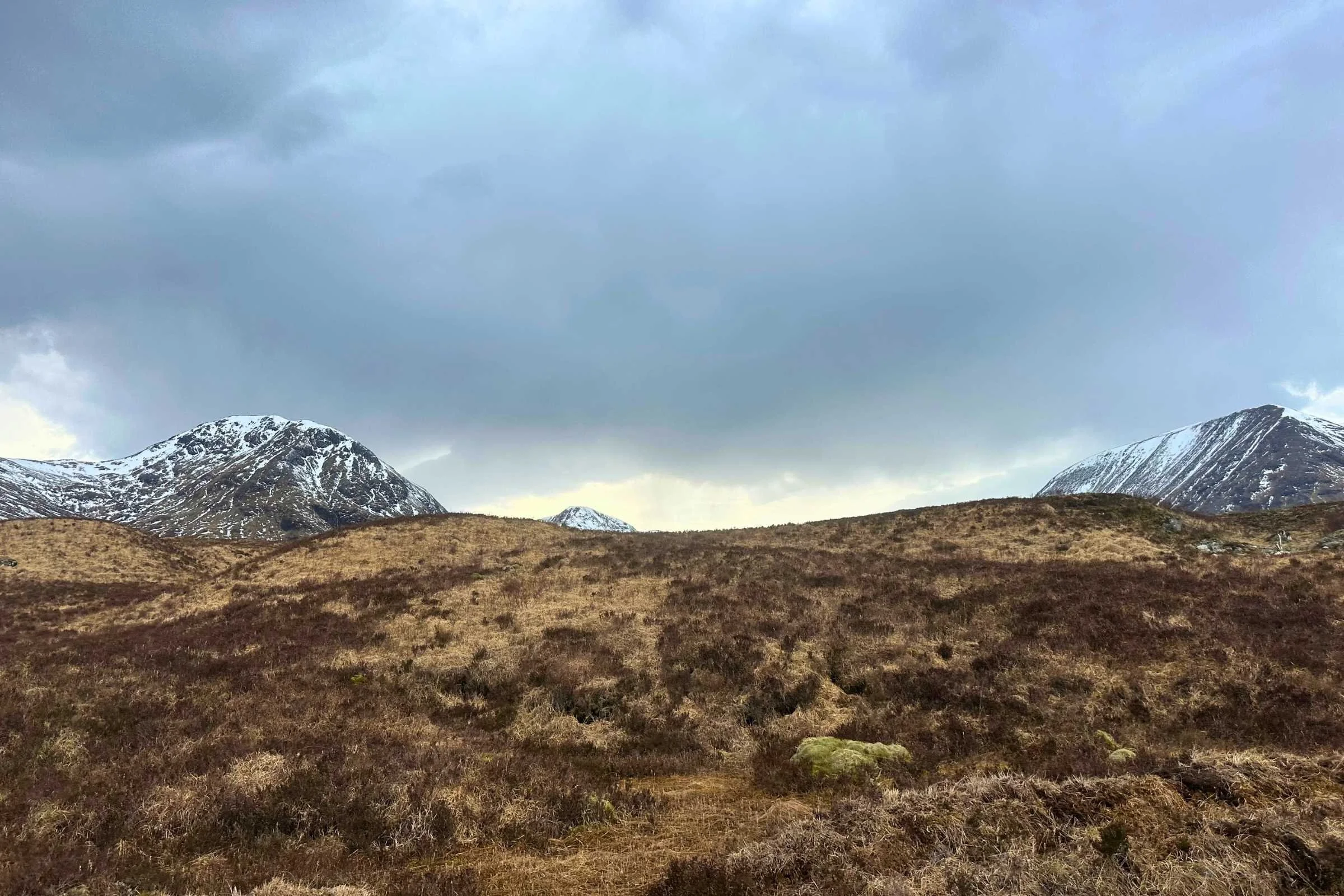 West Highland Way WTG Day 5 weather short snowy peak