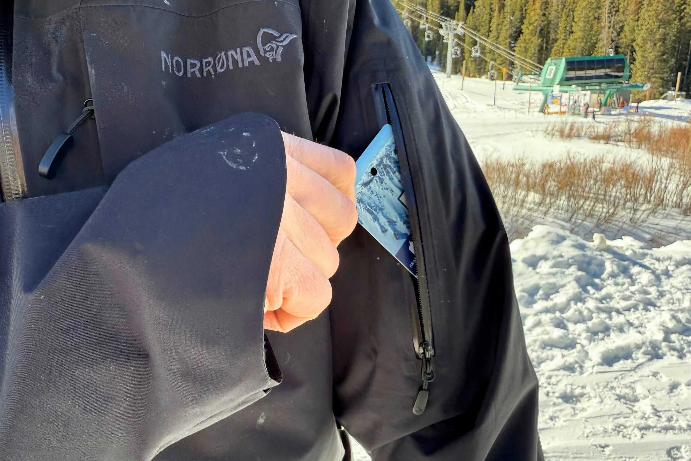 We love all of the thoughtful pockets on this jacket.