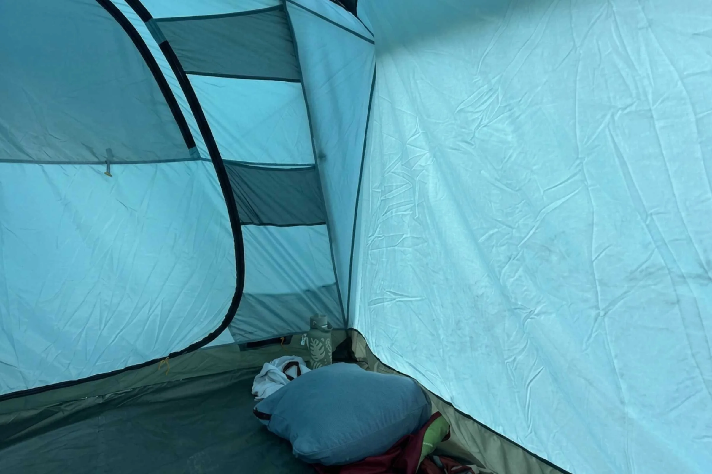 REI Co-op Westward 6 Tent interior pocket area