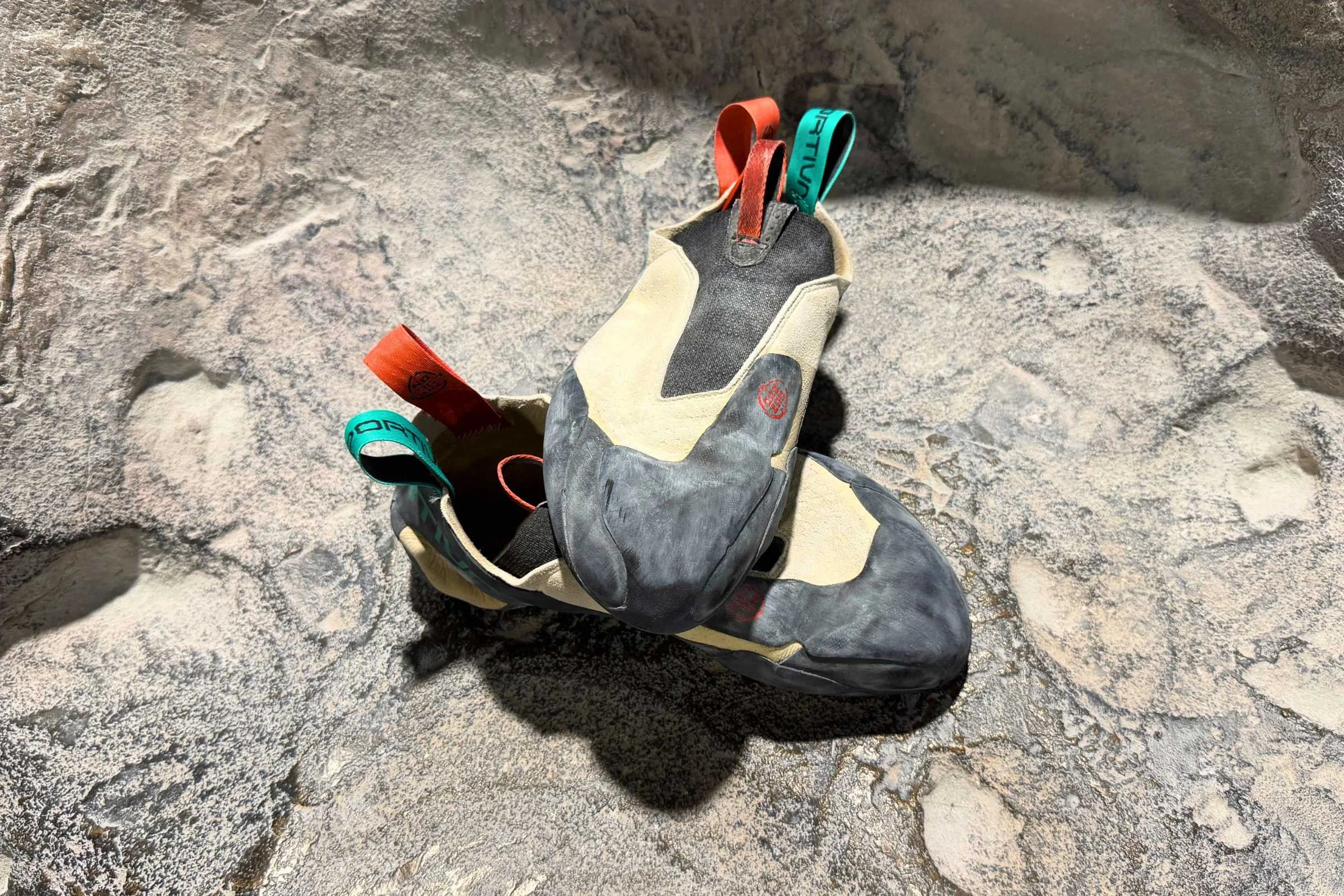 These super soft slippers are perfect for intermediate and advanced gym bouldering.