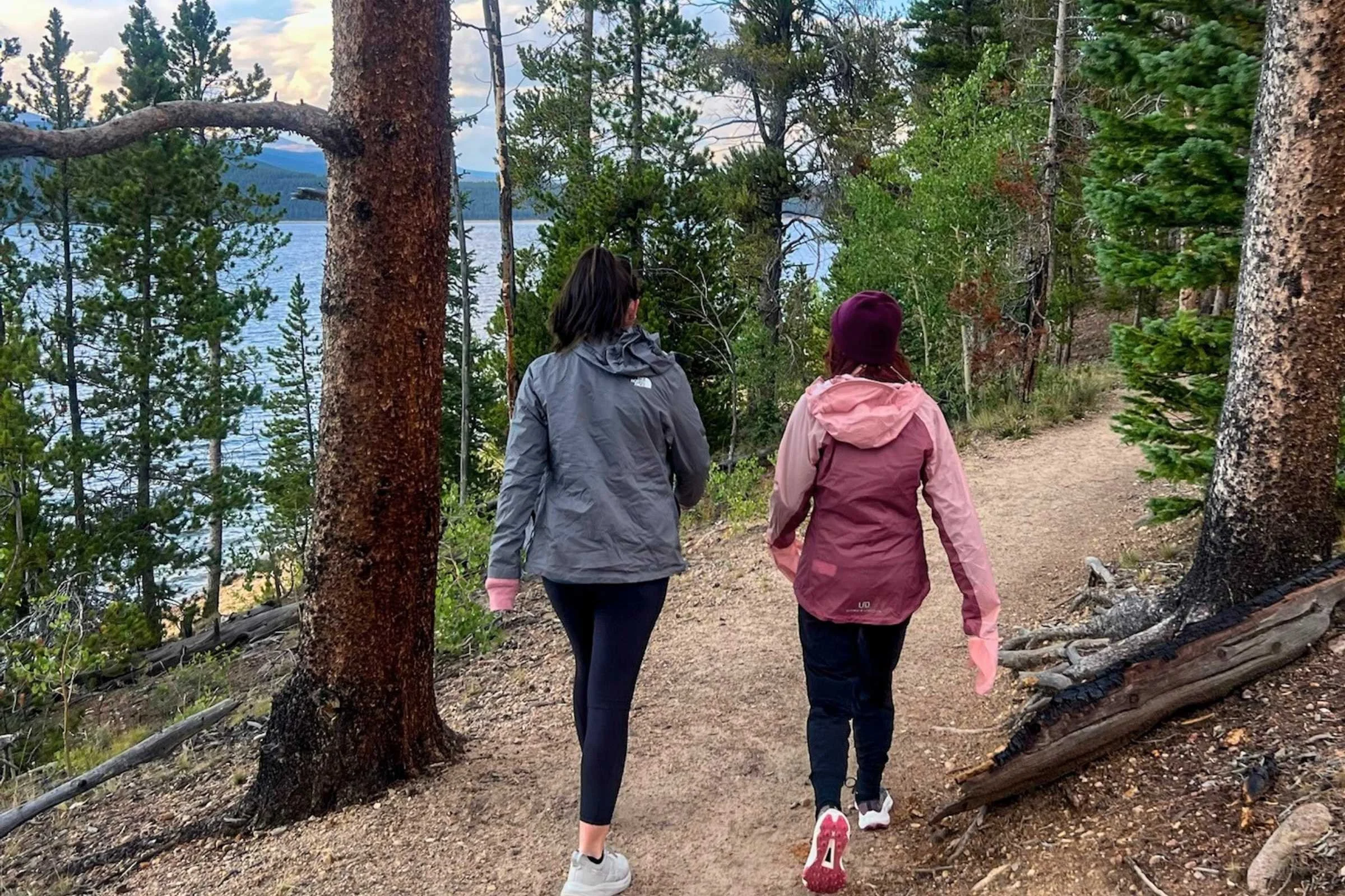 The North Face Alta Vista (left) is also an effective windbreaker.