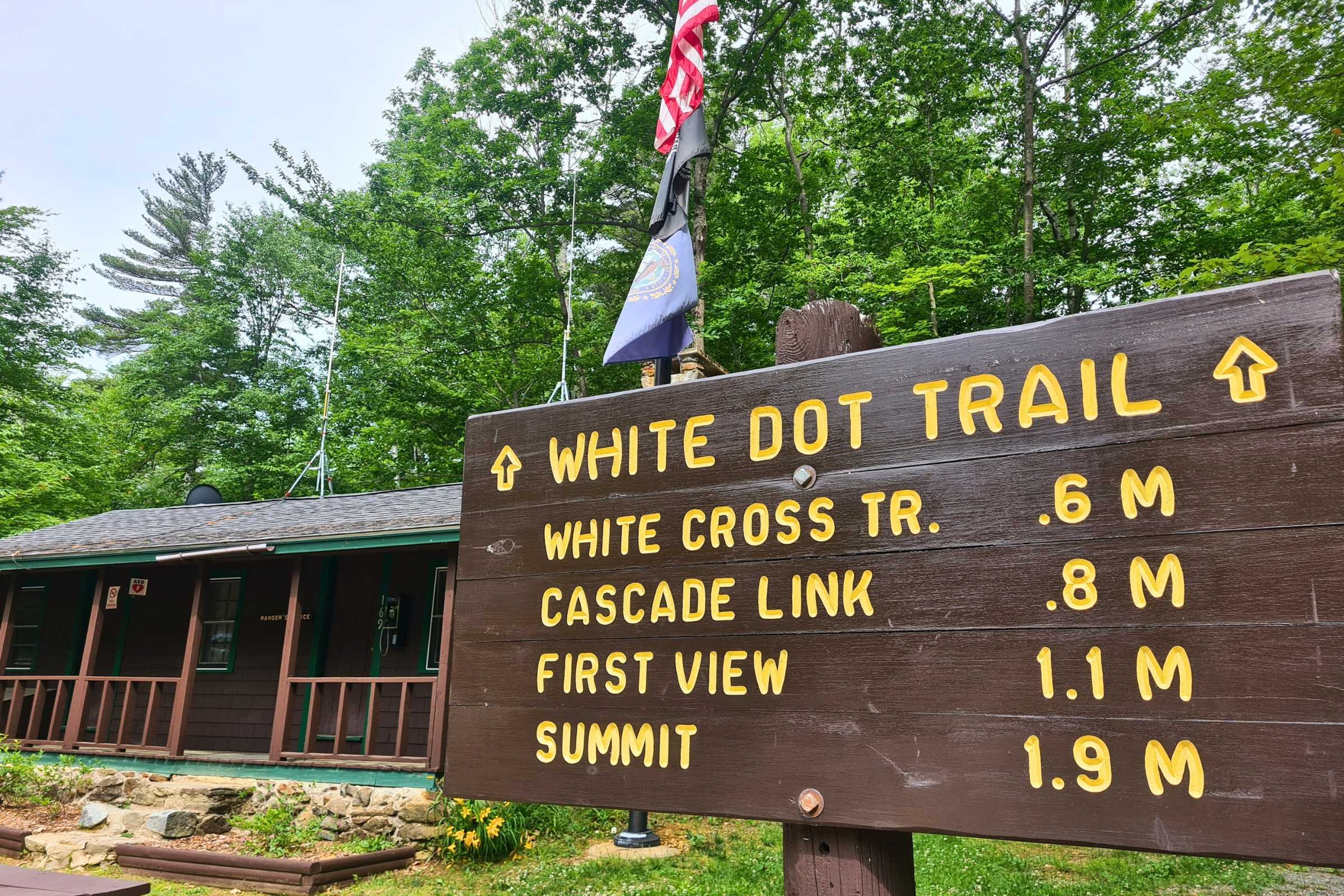 The Monadnock State Park visitor center. Photo by Aubri Drake.