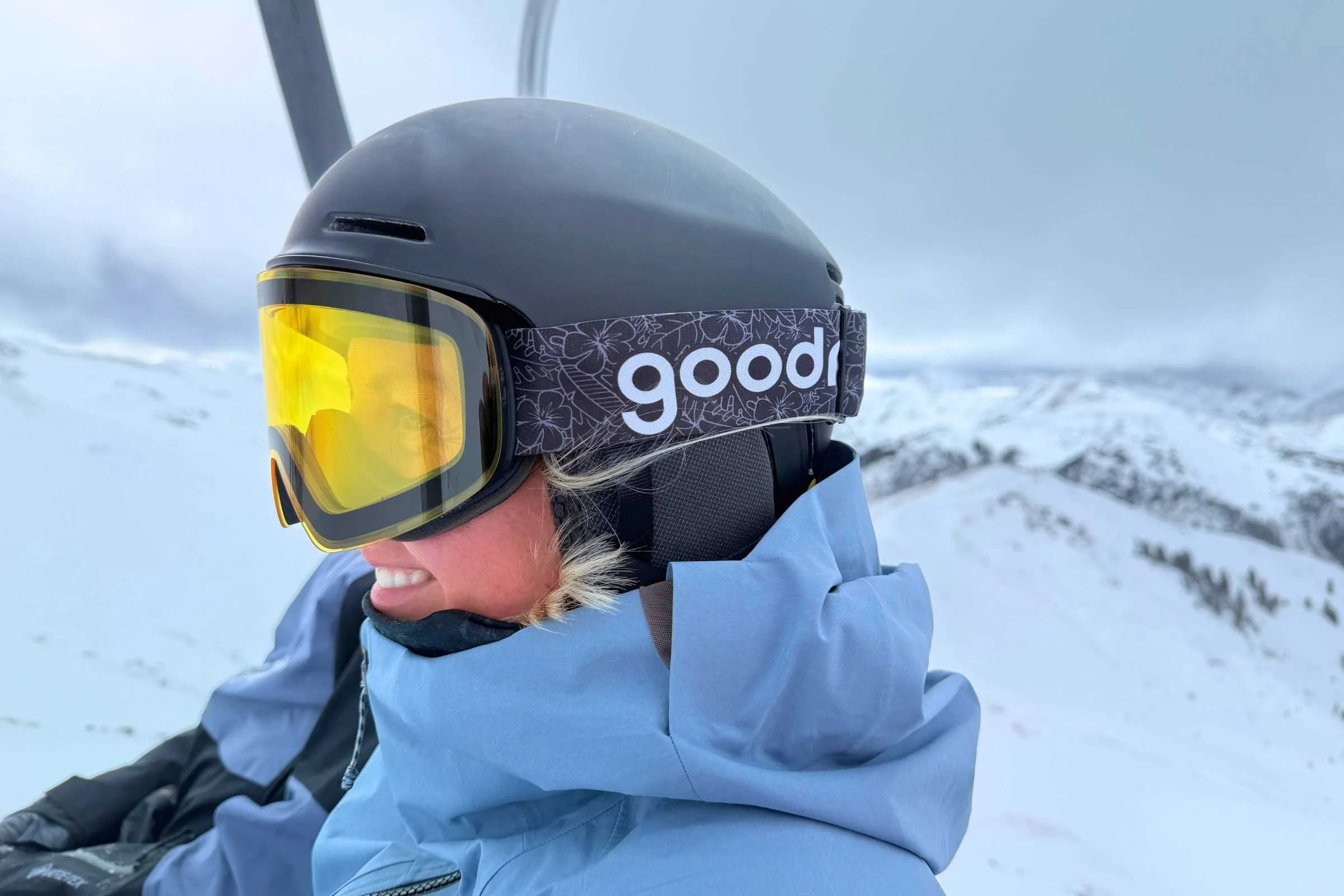 We love the collar and hood design on the PowSlayer jacket. Photo by Jacob Callaghan.