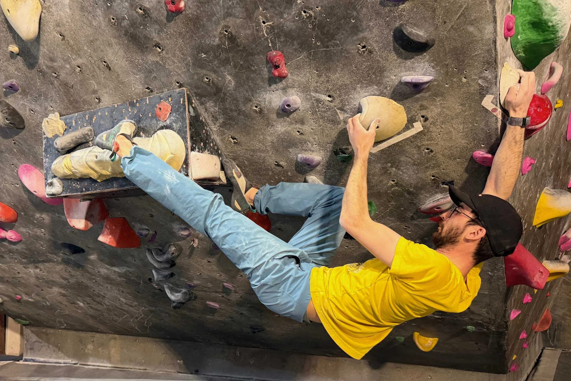 Kai Burkhardt has climbed for nearly a decade and used the La Sportiva Mantras for almost two years.