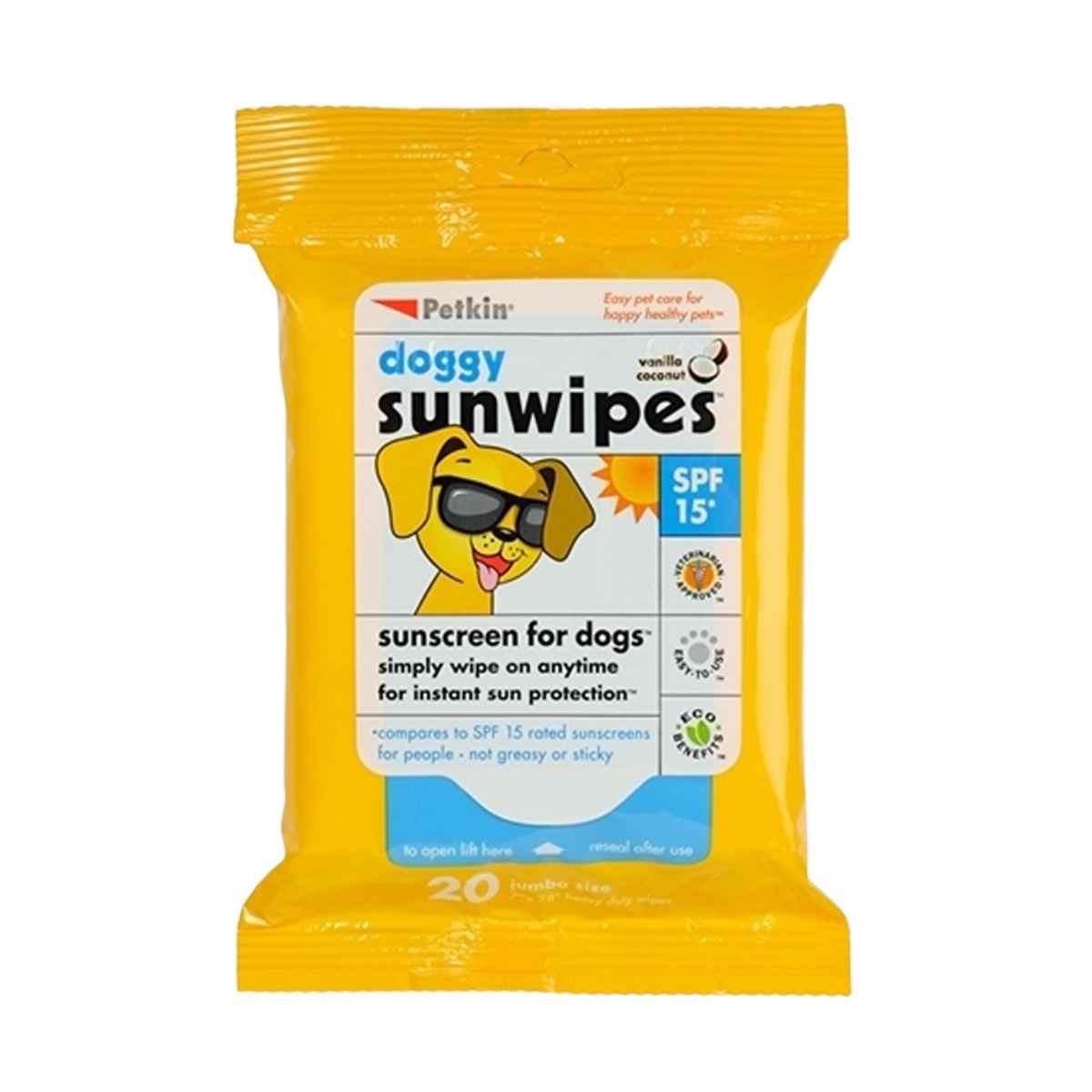 Petkin Doggy Sunwipes