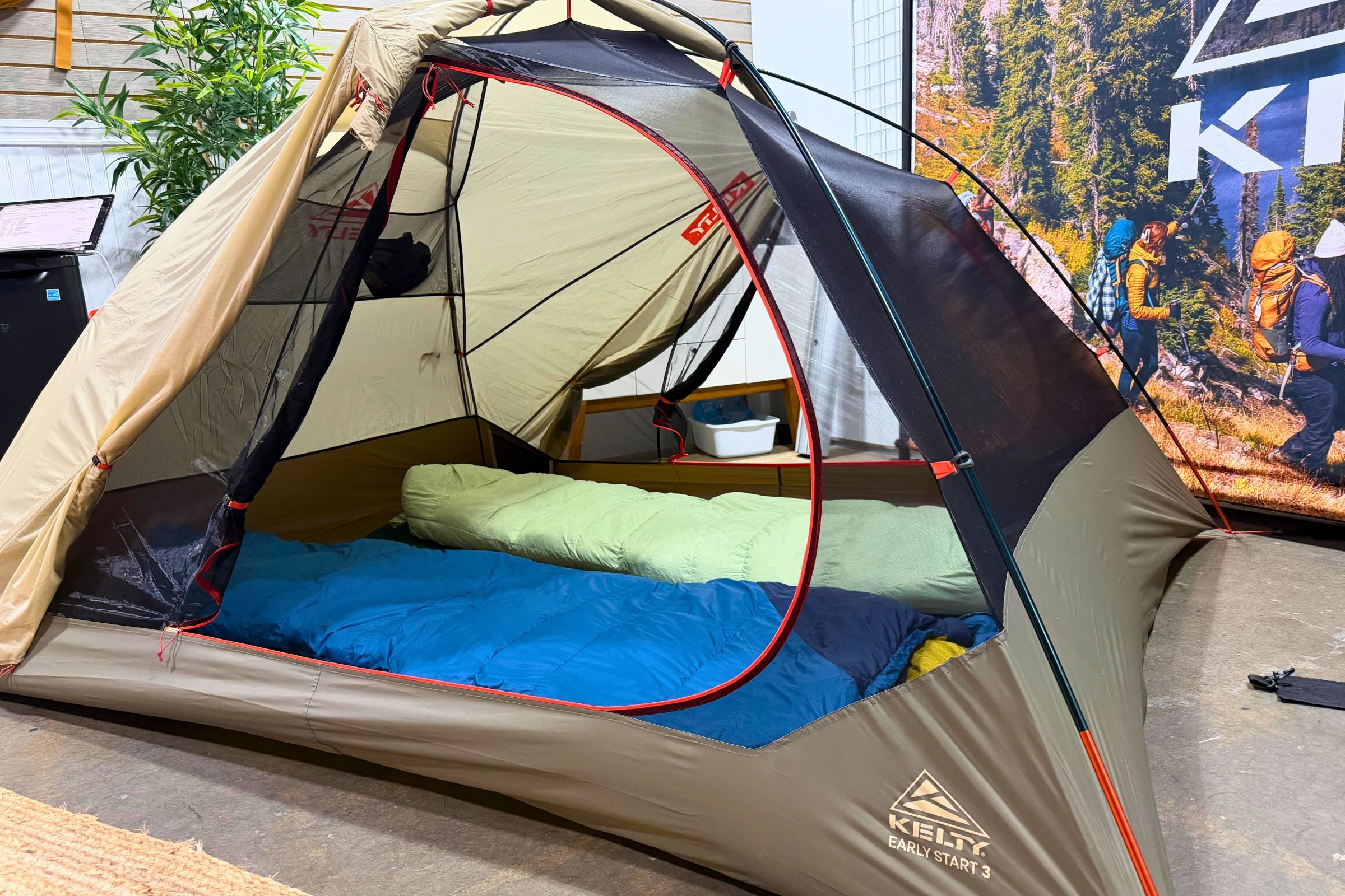 Kelty Early Start Tent: A Kelty tent being one of the most innovative gear items