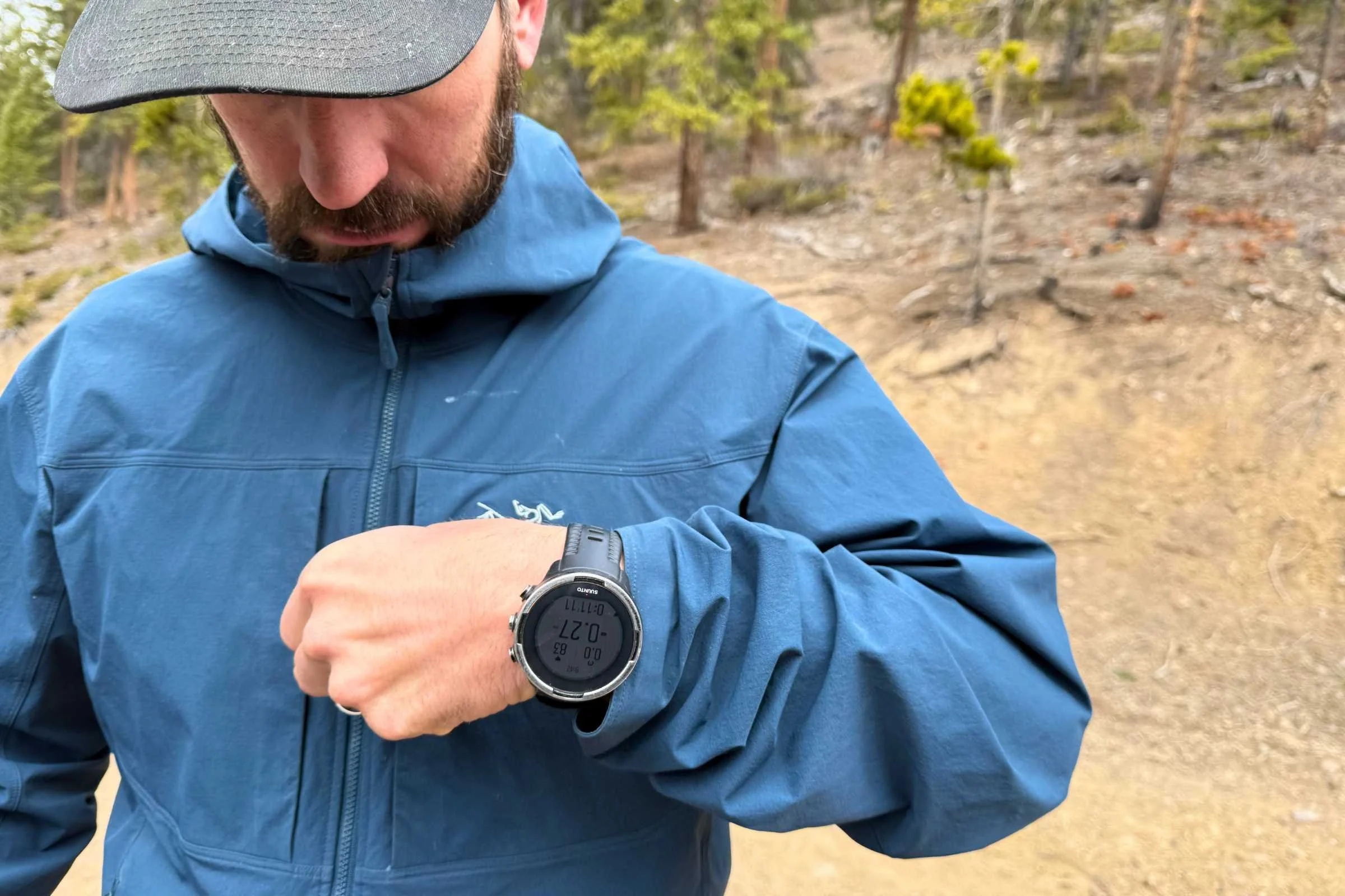 The men’s version of the Gamma Hoody has two chest pockets and two hand pockets. Photo by Stasia Stockwell.