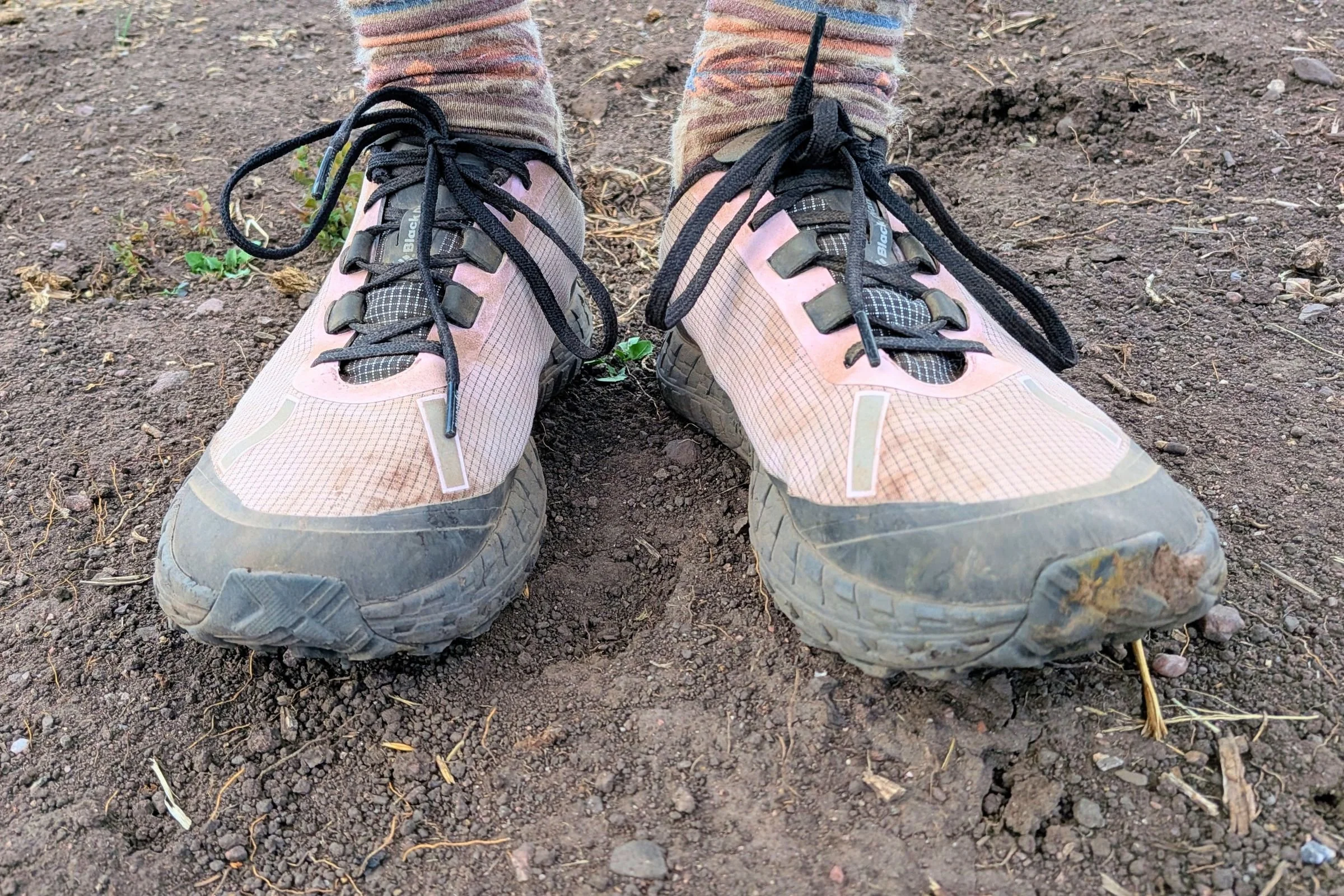 Front view of the Norda 000 Trail Running Shoes.