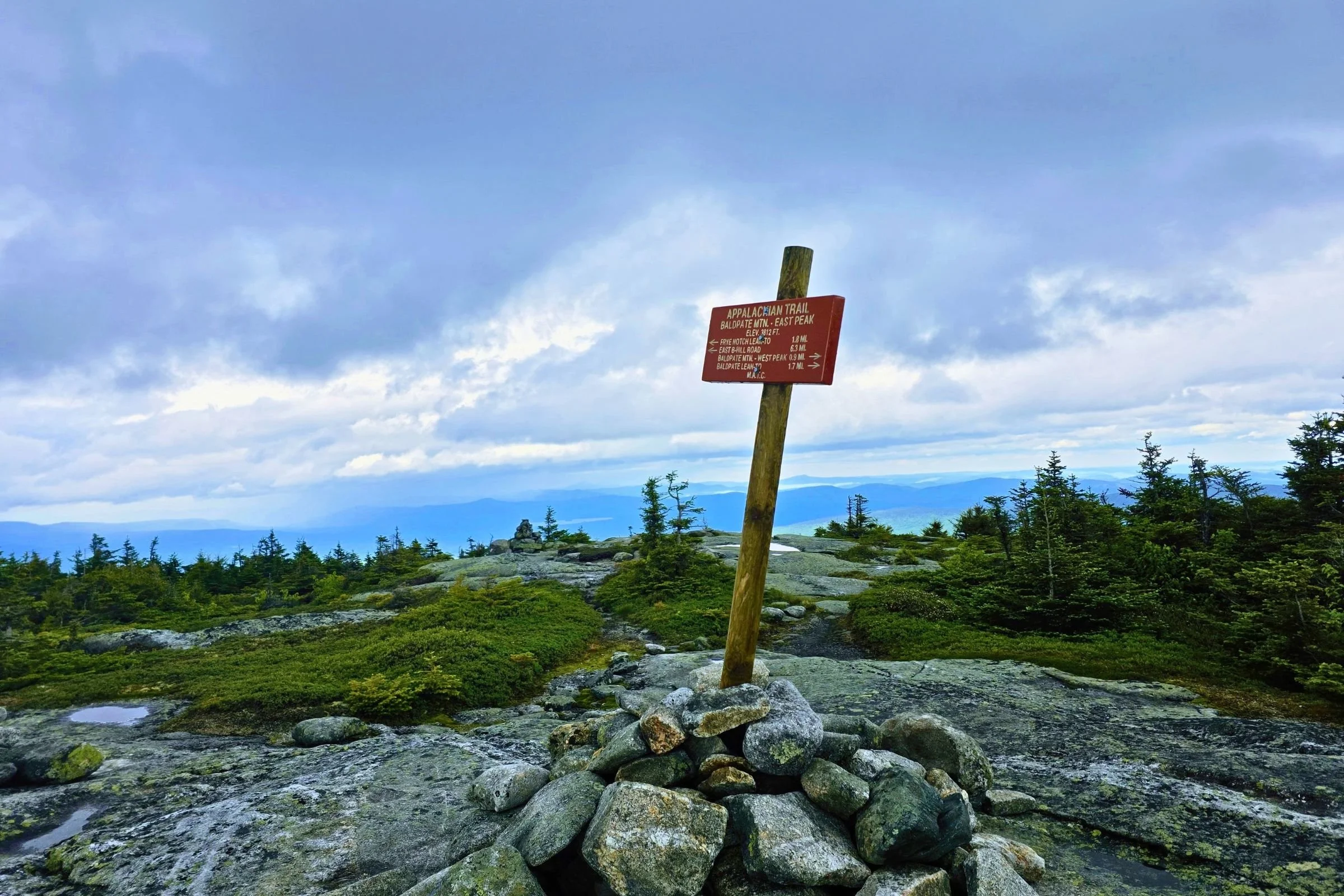 If you made it here, you missed the sharp right turn off of the AT and onto the GLT. Photo by Aubri Drake.