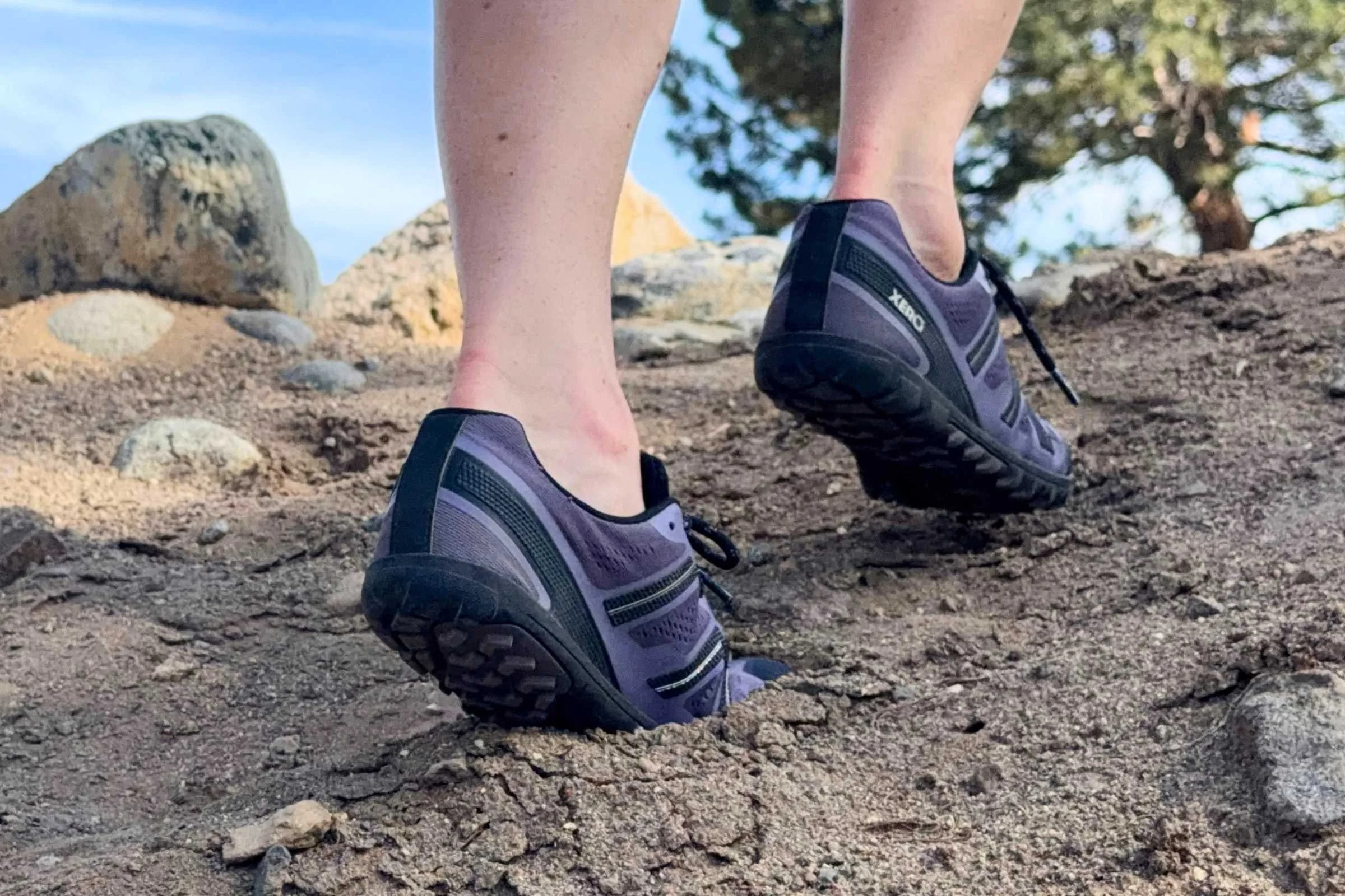 Climbing a hill in the Xero Mesa Trail II. Photo courtesy Maggie Nichols