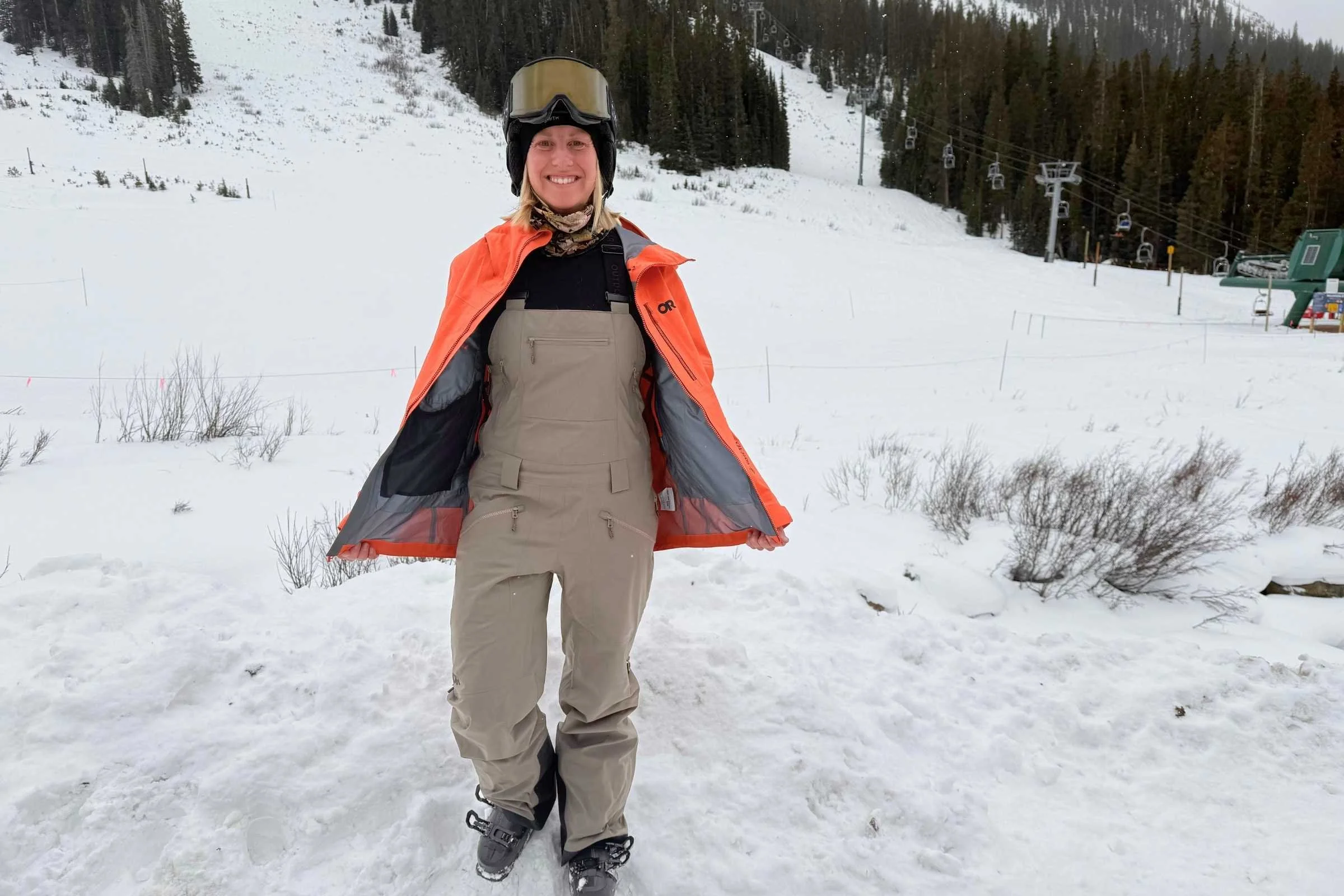 The Hemispheres Team jacket and bibs work well together as a kit. Photo by Jon Stockwell.