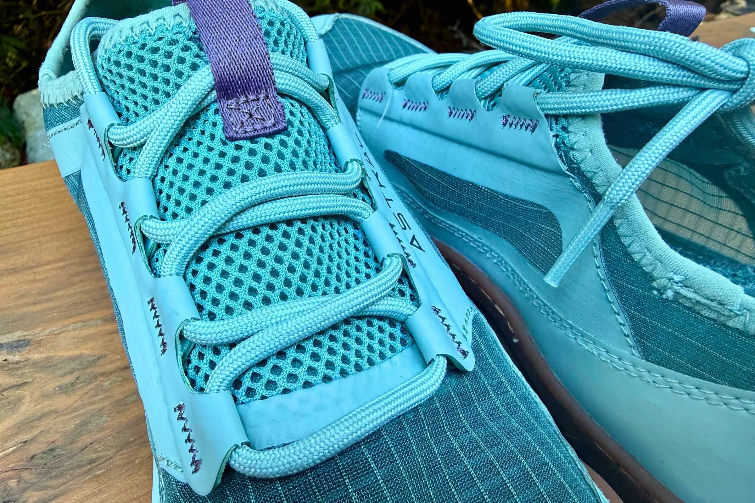 The lacing system allows for extra snug adjustments. Photo by Ebony Roberts